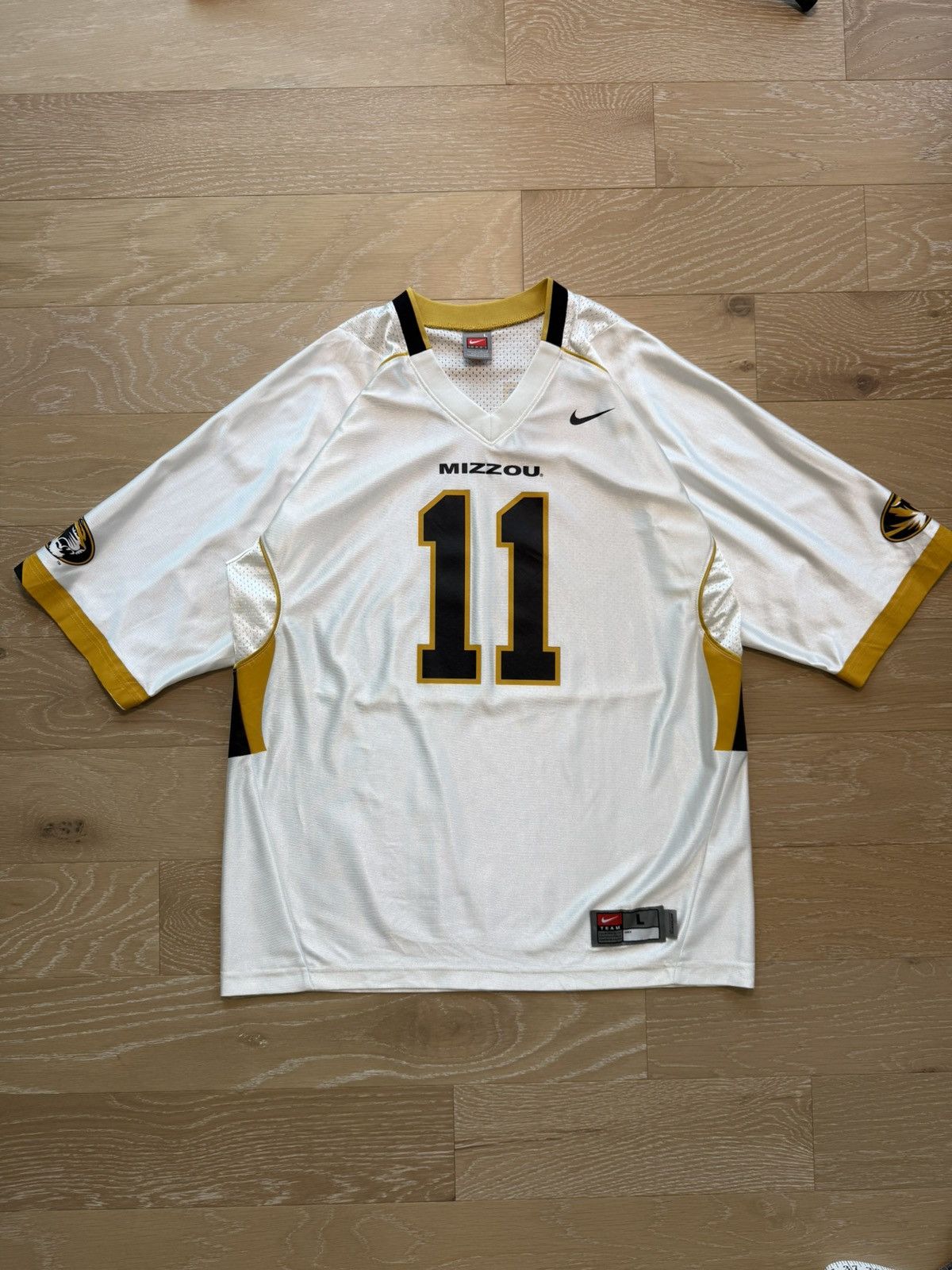 Nike Mizzou Football Jersey Missouri Tigers Size US L / EU 52-54 / 3 - 1 Thumbnail