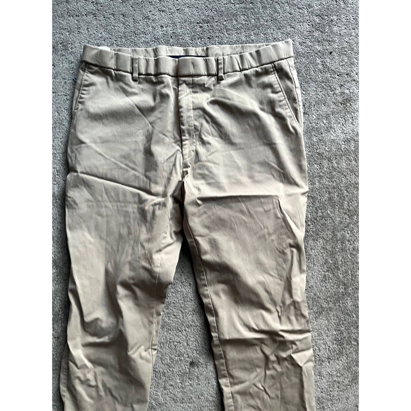 Tommy Hilfiger Tommy Hilfiger Pants Beige Chino Slim Straight 38x32 Men Regular Size US 38 / EU 54 - 2 Thumbnail