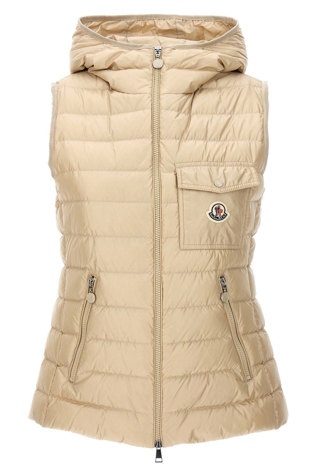 image of Moncler 'glygos' Vest in Beige, Women's (Size XS)