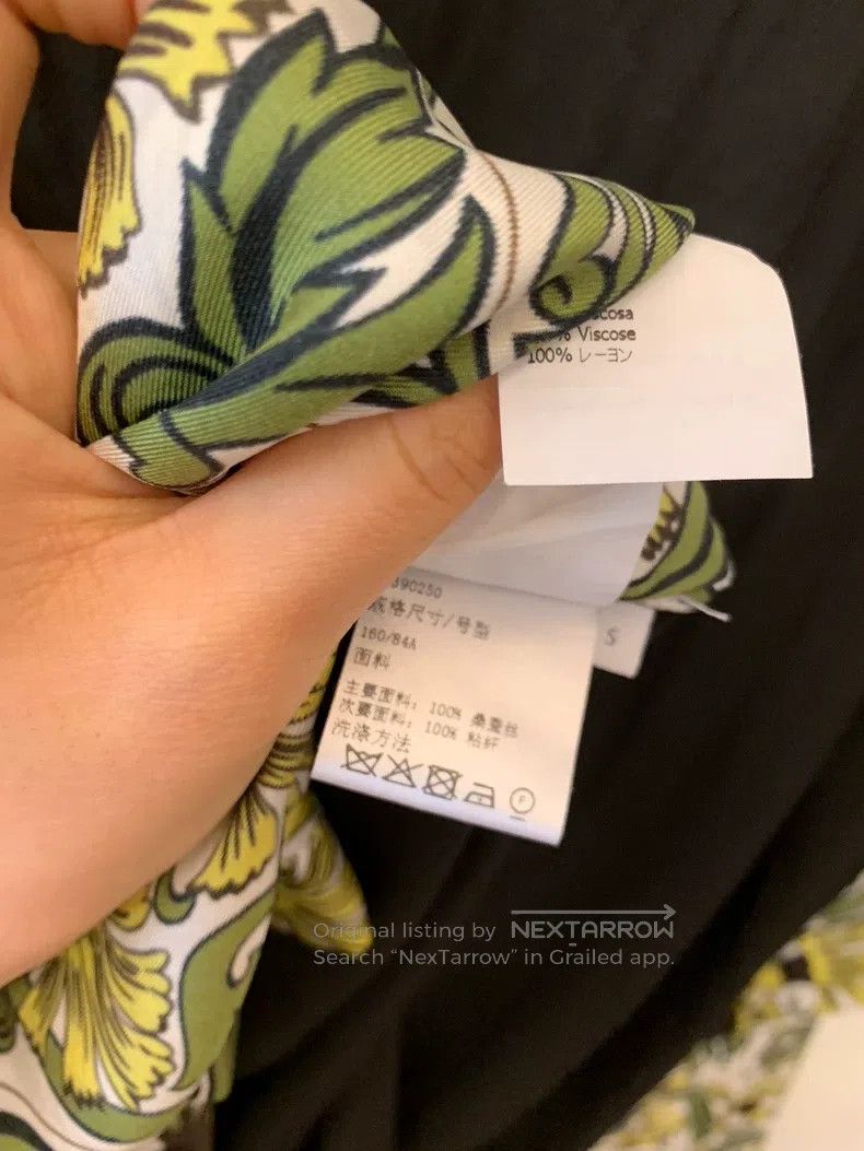 Loewe Loewe Long floral shirt, silk Size S / US 4 / IT 40 - 6 Thumbnail