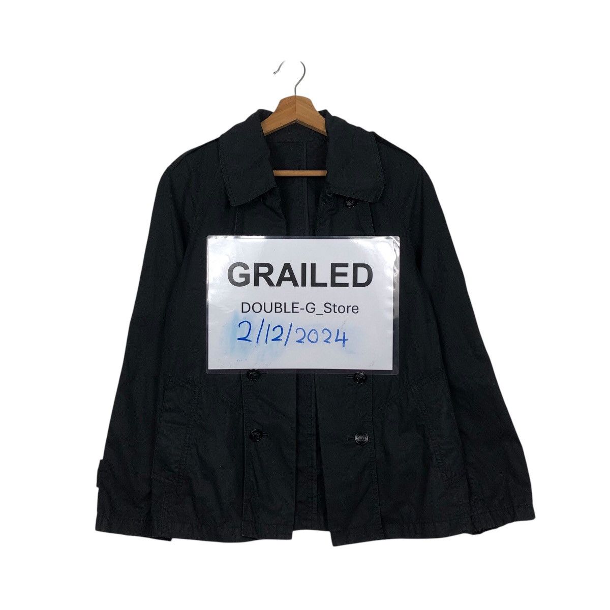Japanese Brand 📌Vintage Chore Worker Jacket Detroit Ships Jet Blue Size US S / EU 44-46 / 1 - 1 Thumbnail