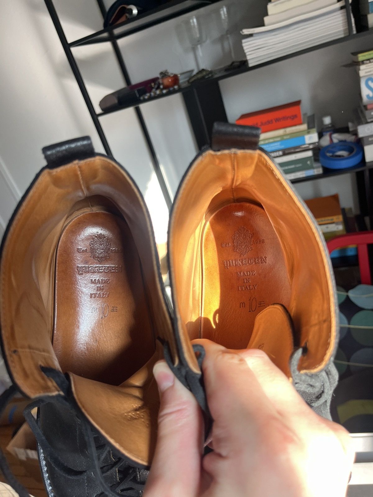 Yuketen Goodyear welt Paratrooper in miniato black Size US 10 / EU 43 - 11 Thumbnail