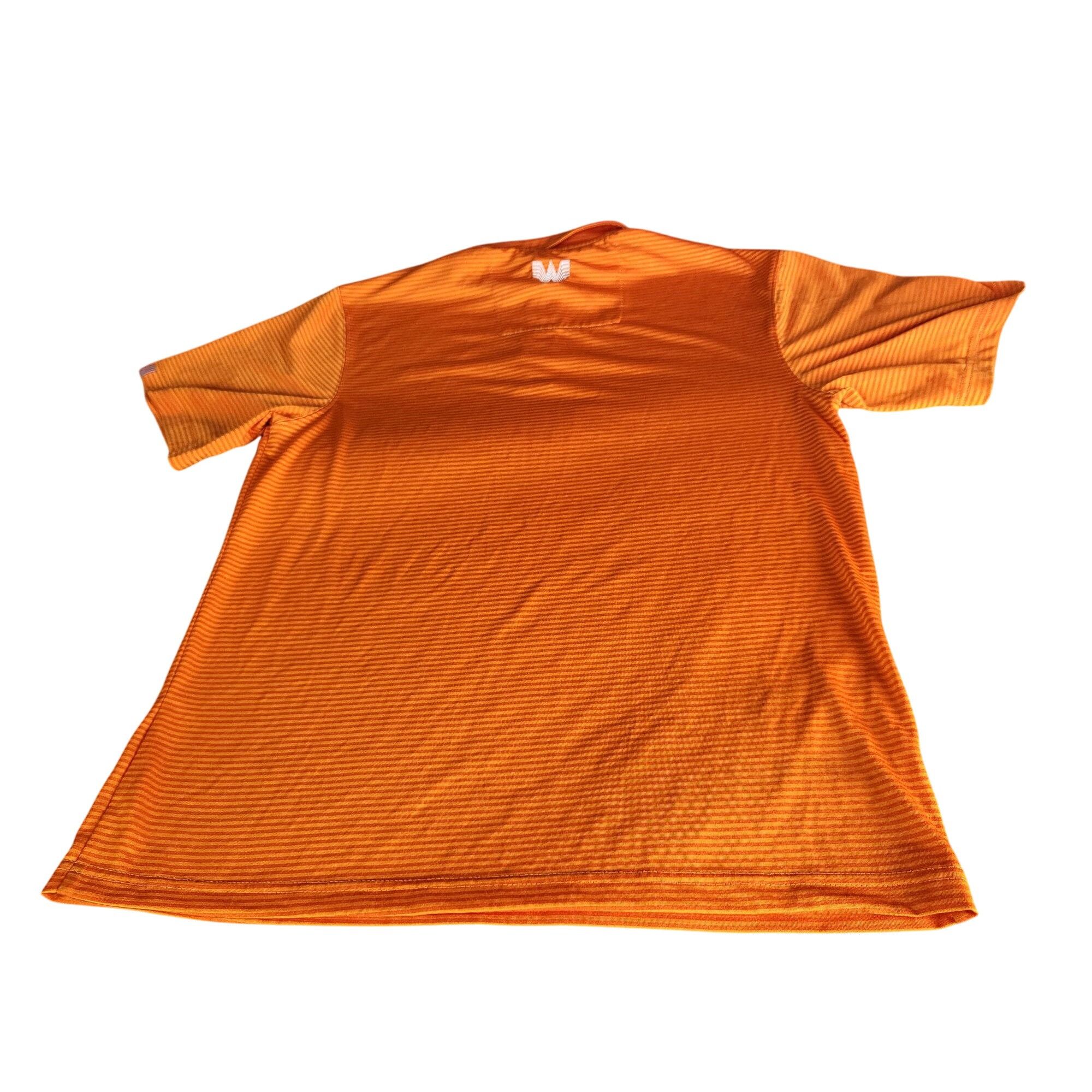 Uniform Wares Whataburger Men's Collared Polo Sz M Uniform Orange Striped Size US M / EU 48-50 / 2 - 7 Thumbnail