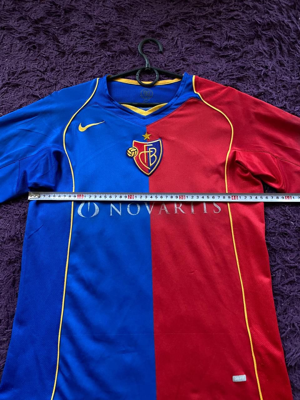 Nike FC BASEL SOCCER JERSEY SWITZERLAND Size US S / EU 44-46 / 1 - 5 Thumbnail