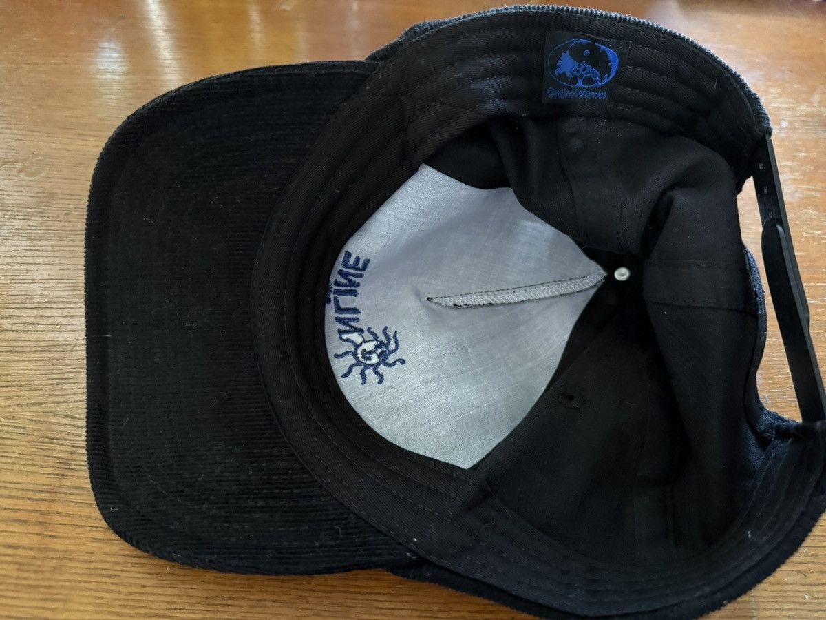 Online Ceramics Online Ceramics Black Corduroy Sunflower Logo Hat Size ONE SIZE - 2 Thumbnail
