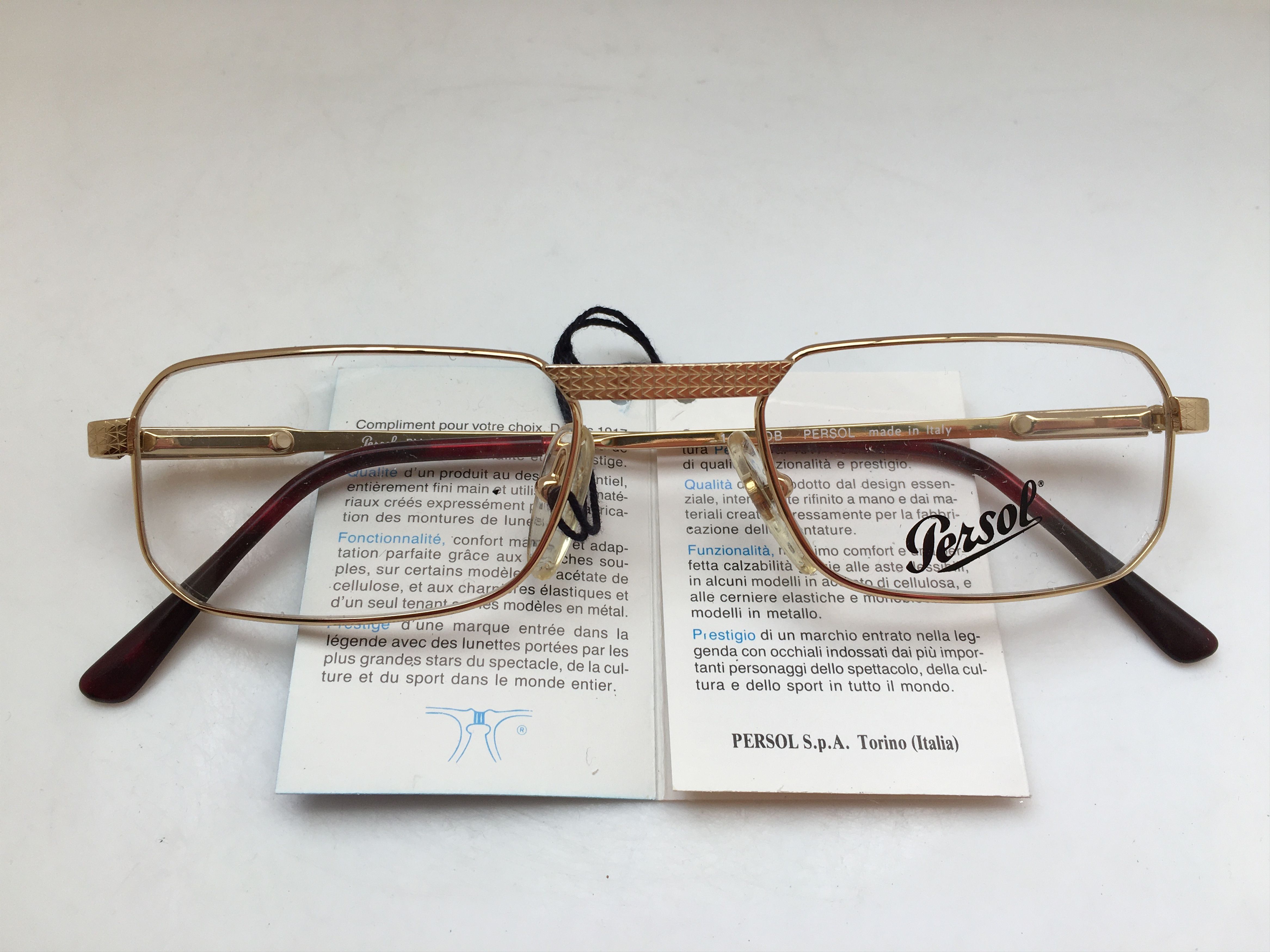 Persol Vintage Persol PM 353 Eyeglasses Frame Italy NOS Size ONE SIZE - 7 Thumbnail