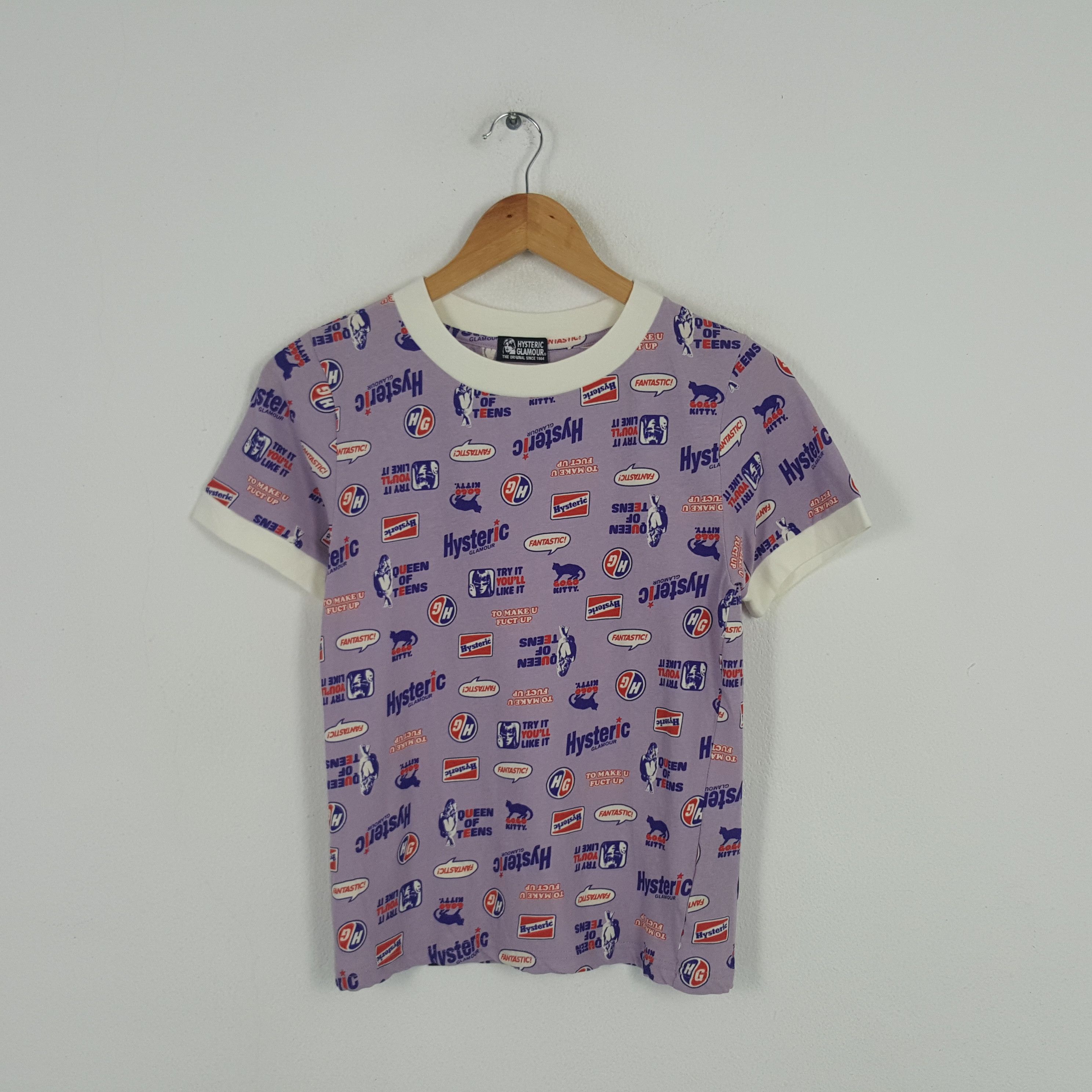 Hysteric Glamour × Japanese Brand × Vintage Vintage Hysteric Glamour Japanese Brand Tshirt Size US XS / EU 42 / 0 - 1 Thumbnail
