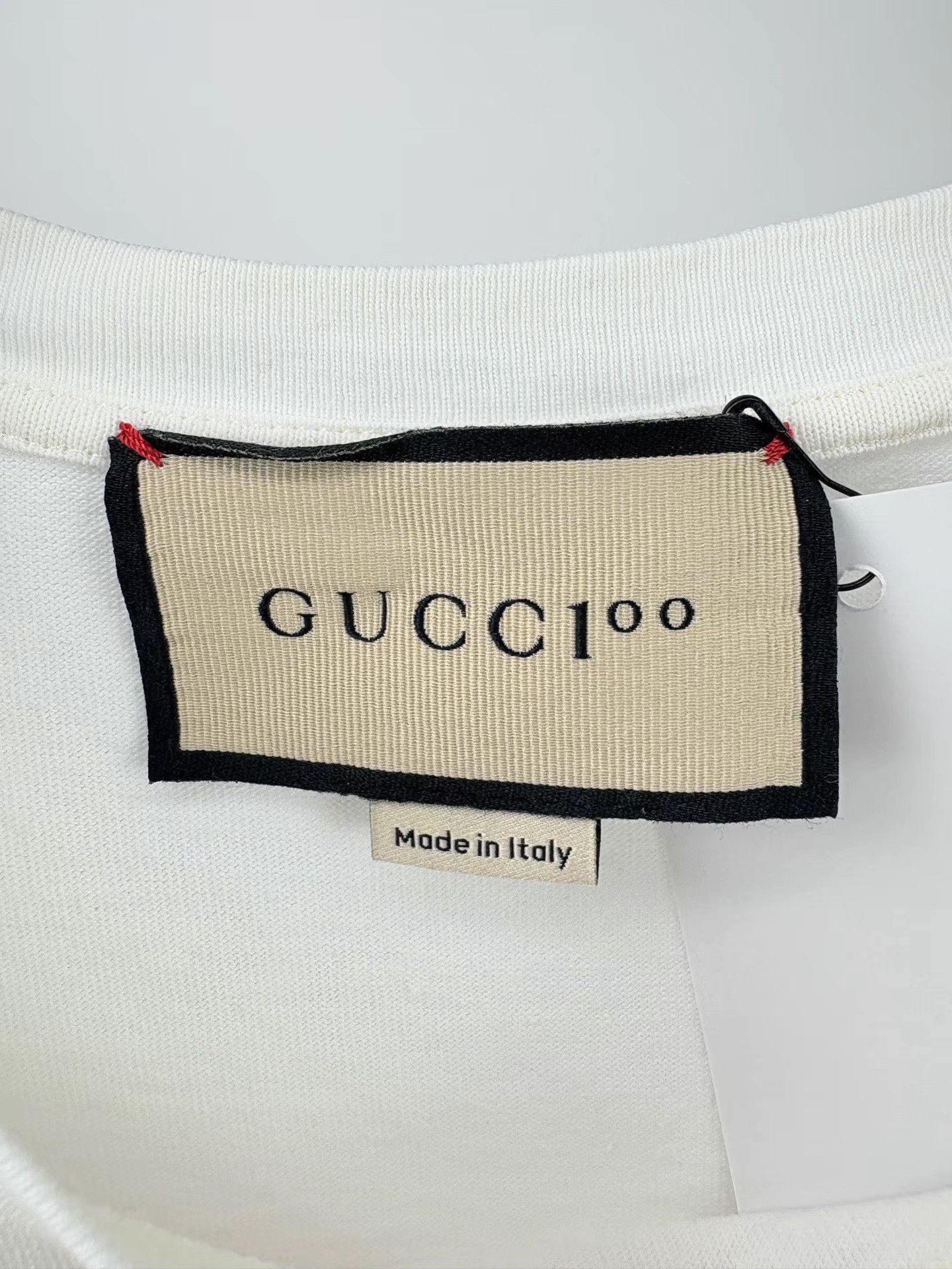 Gucci GUCCI 100th Anniversary Printed Short Sleeve Tee Size US S / EU 44-46 / 1 - 4 Thumbnail