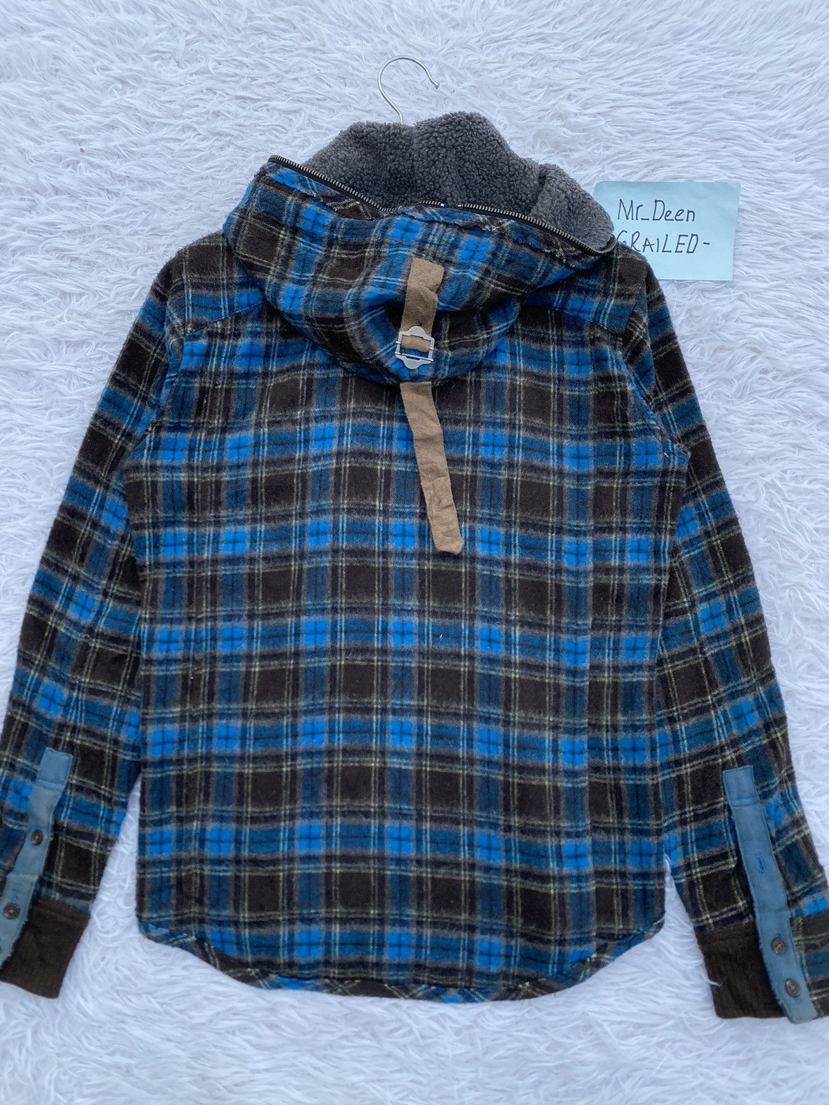 PPFM Rare Vintage PPFM Hooded Flannel Size US M / EU 48-50 / 2 - 22 Thumbnail