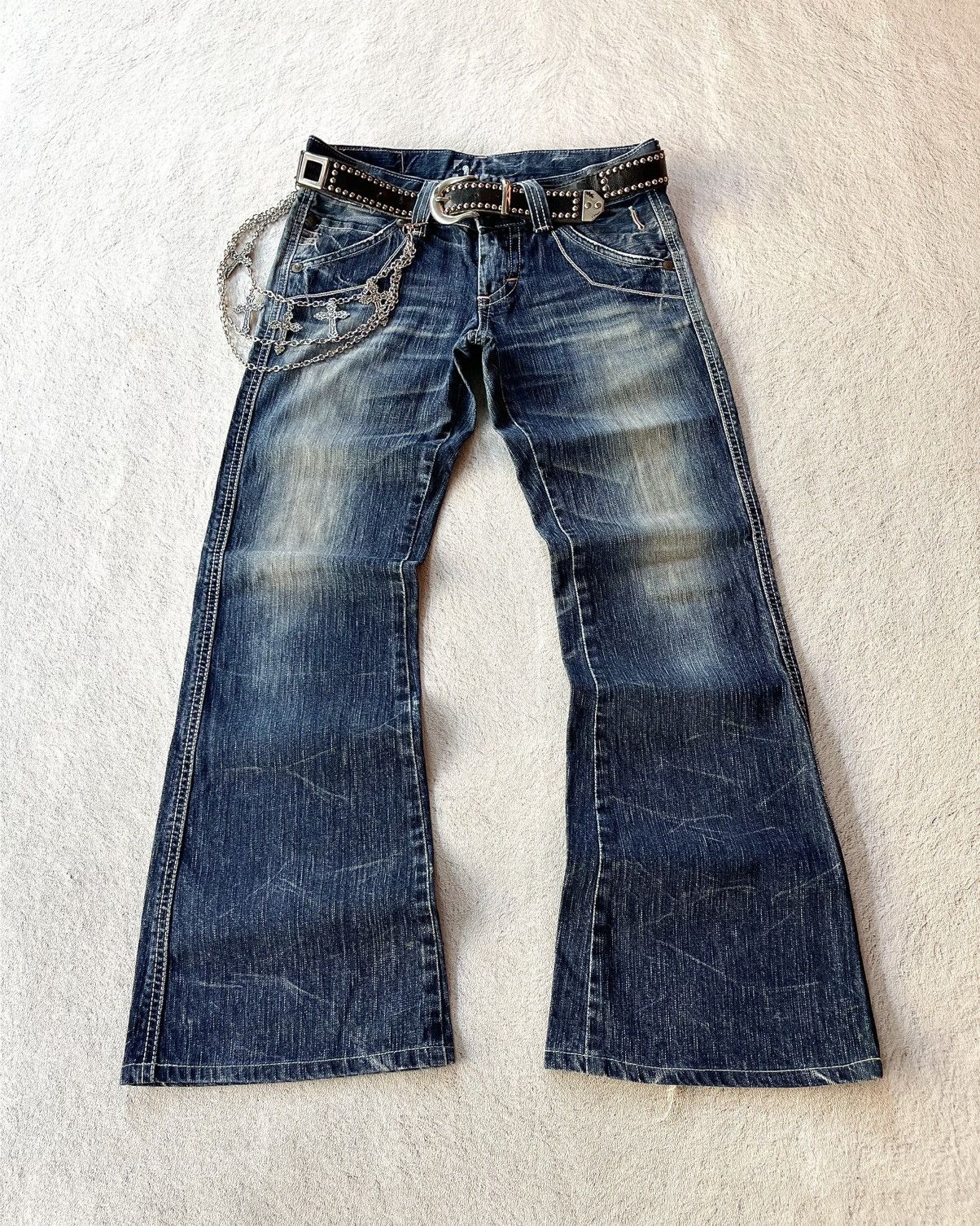 パンツ EDWIN BLUE TRIP Gimmick Flare Denim swag Edwin ?Vintage 