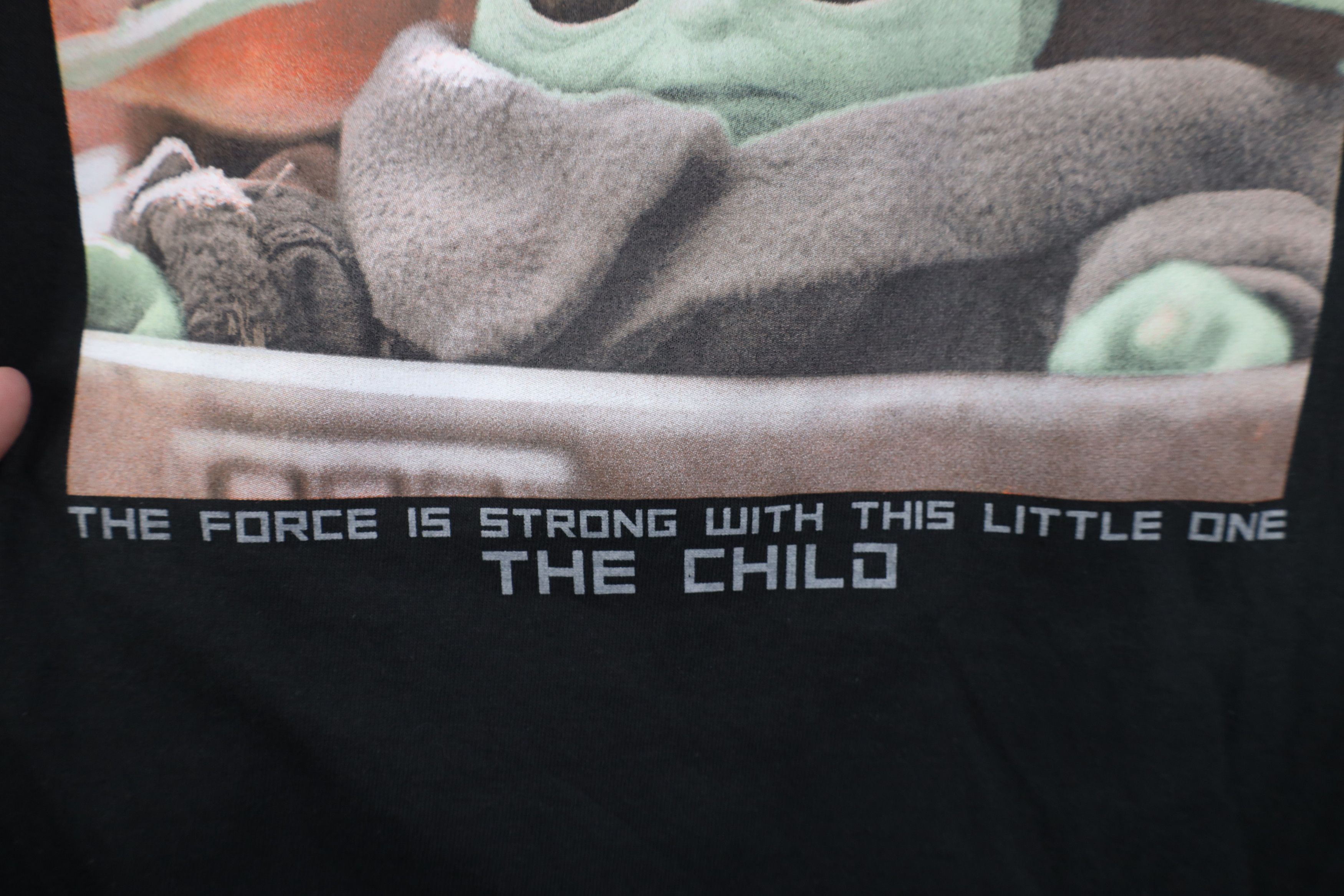 Star Wars Y2K Star Wars Mandalorian Baby Yoda Long Sleeve T-Shirt Size US M / EU 48-50 / 2 - 6 Thumbnail