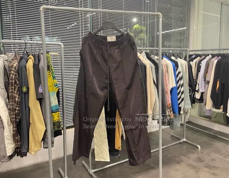 Song For The Mute SONG FOR THE MUTE Black ribbon casual pants Size US 32 / EU 48 - 3 Thumbnail