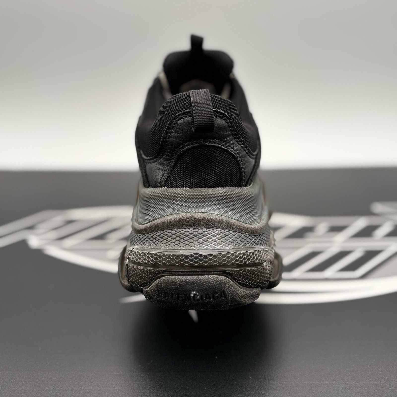 Balenciaga Balenciaga Triple S ' Black ' | GOOD CONDITION! Size US 9 / EU 42 - 3 Thumbnail