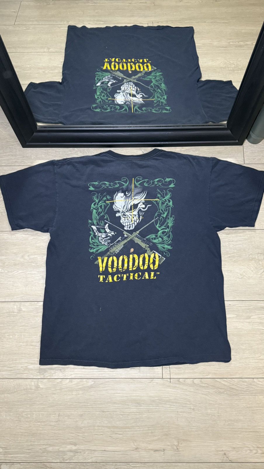 Voodoo Tactical Vintage / Y2K Voodoo Tactical Skull Shirt Size US L / EU 52-54 / 3 - 1 Thumbnail