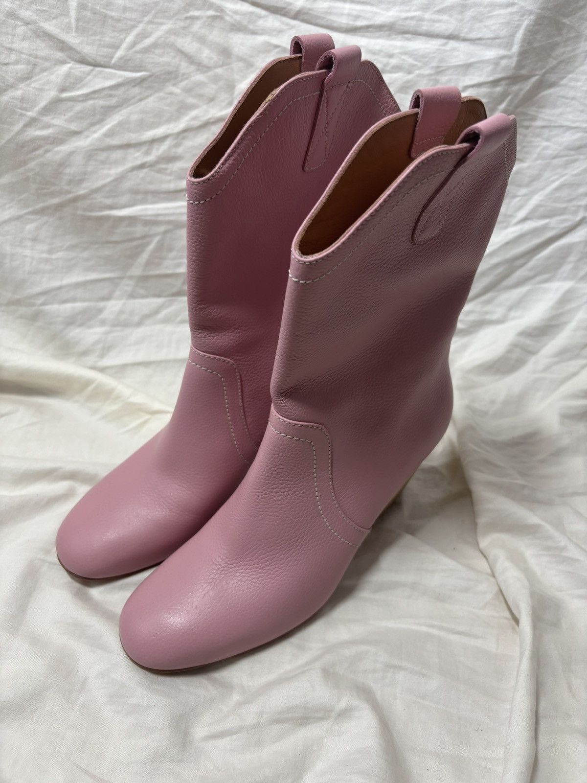 Rachel Comey Rachel Comey Pink Heeled Boots size 7.5 Size US 7.5 / IT 37.5 - 1 Thumbnail