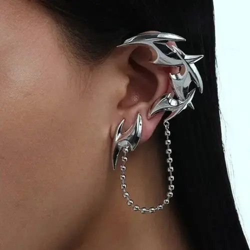 Designer × Jewelry Dangle Earring Clip Size ONE SIZE - 1 Thumbnail