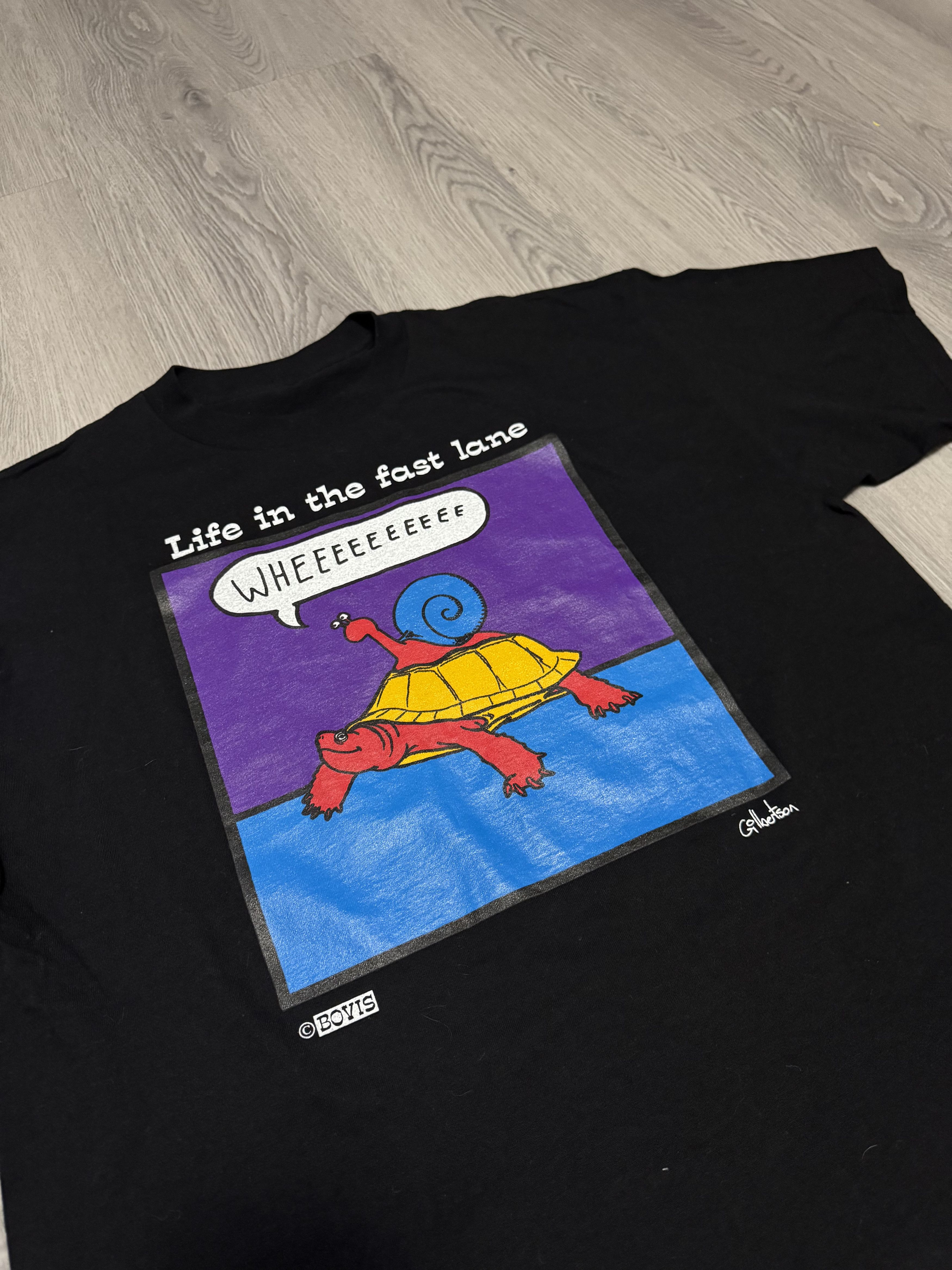 Vintage Vintage Art “Bovis Design” Tee 1990s Size US XL / EU 56 / 4 - 3 Thumbnail