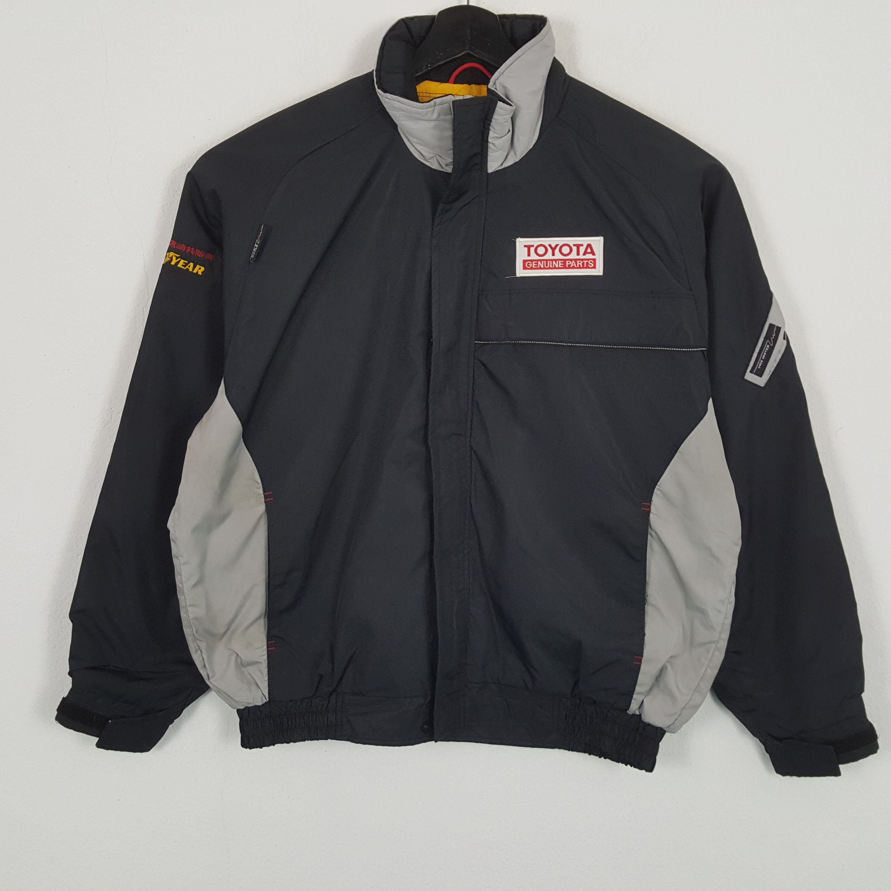 Vintage TOYOTA Japanese Motorsports Workwear Style Jacket Size US L / EU 52-54 / 3 - 3 Thumbnail