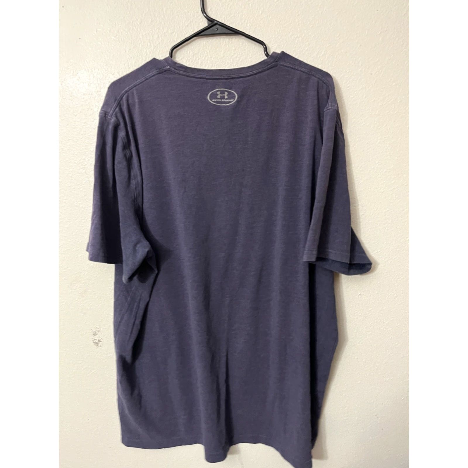 Under Armour Under Armour Men's T-Shirt 2XL Short Sleeve Blue Crew Neck Graphic Sports Size US XXL / EU 58 / 5 - 2 Thumbnail