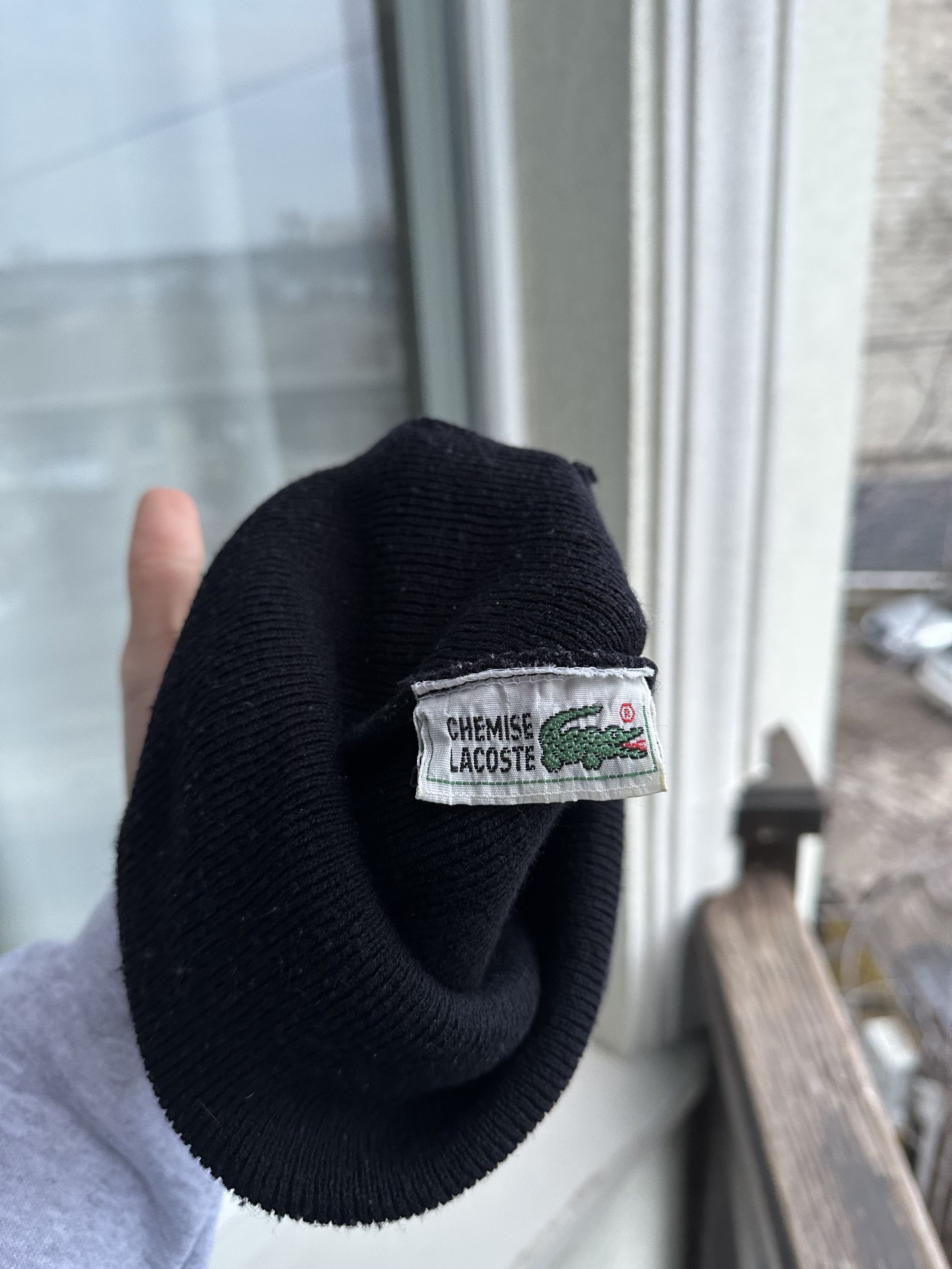Lacoste × Vintage Lacoste Beanie Size ONE SIZE - 5 Thumbnail