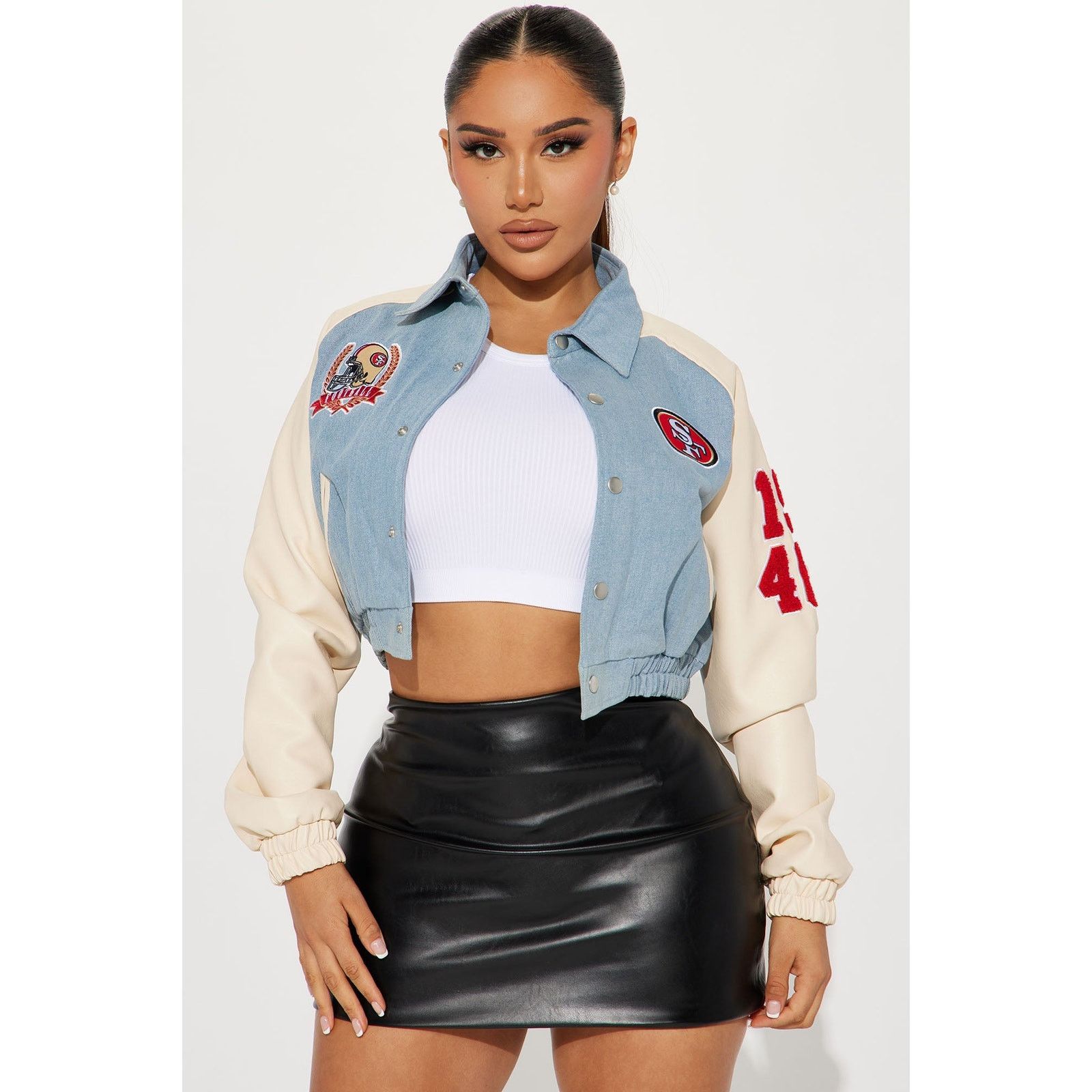 Other 49ers Denim Jacket - Denim - Size 2X Size XXL / US 16-18 / IT 52-54 - 2 Thumbnail