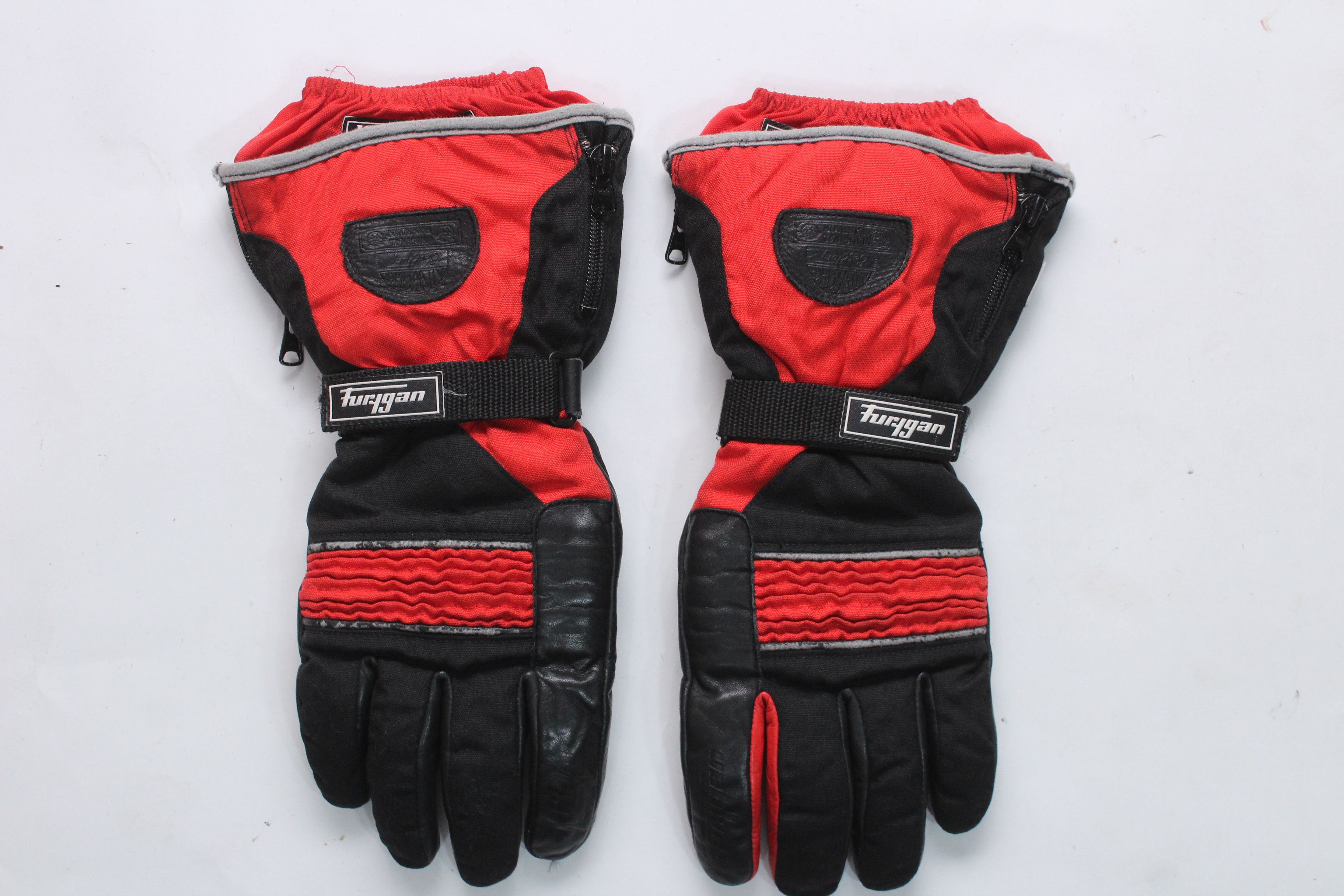 Vintage Furygan Trispace XL Alu Thermal Moto Gloves Size ONE SIZE - 1 Thumbnail