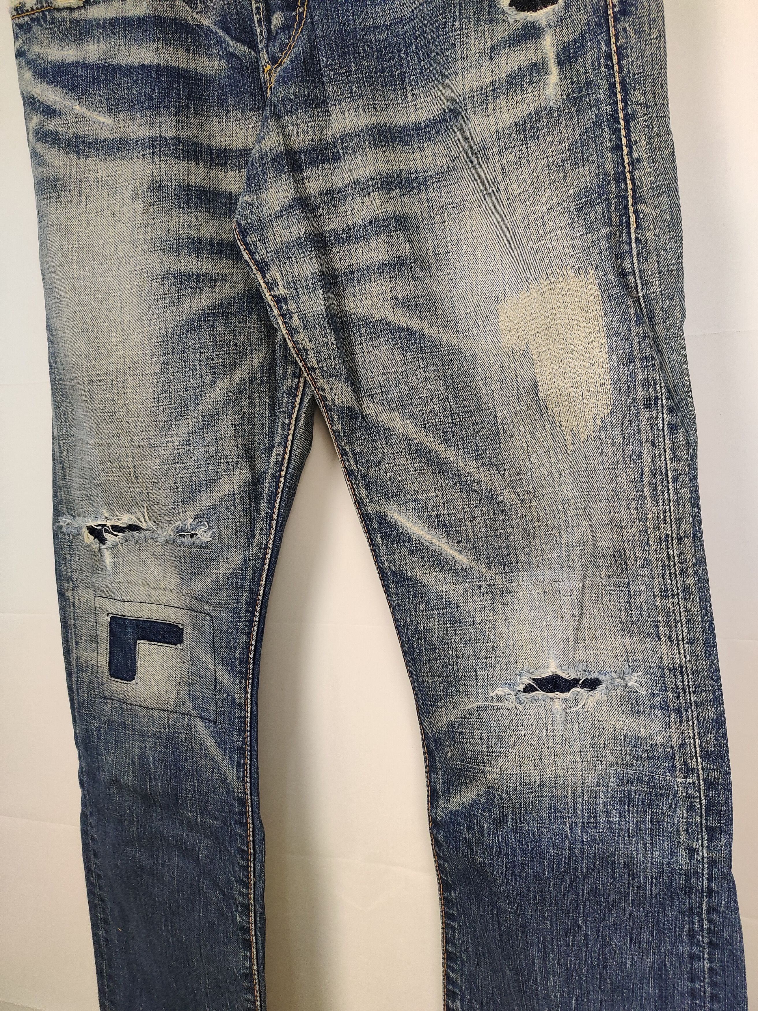 Levi's Vintage Levi's Distressed Denim Pant Size US 30 / EU 46 - 2 Thumbnail