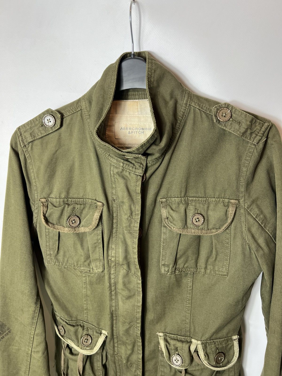 Abercrombie & Fitch Vintage Abercrombie & Fitch Military Multi pocket Jacket Size M / US 6-8 / IT 42-44 - 2 Thumbnail