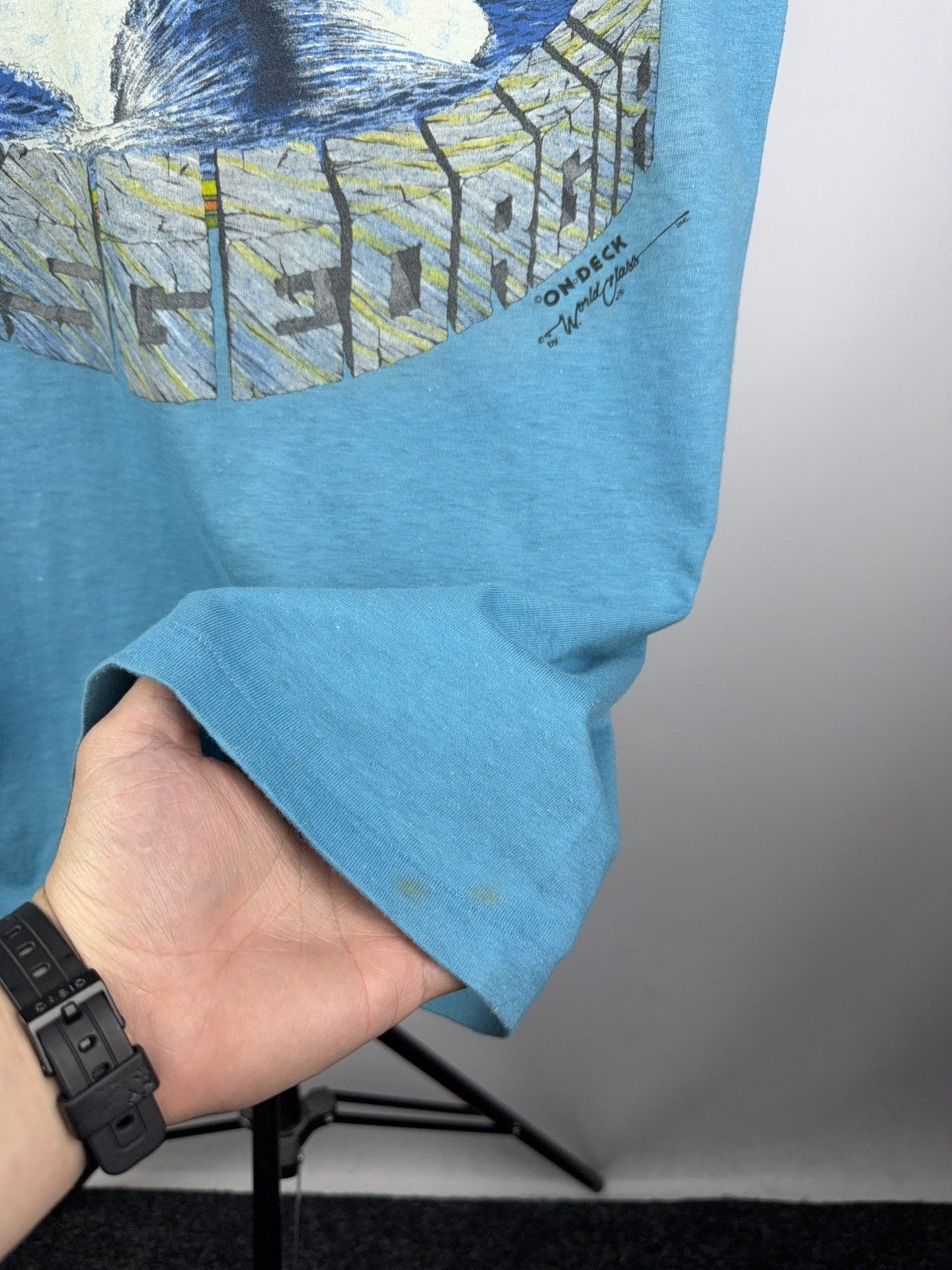 Vintage USS Georgia Submarine Graphic Tee Patriotic USA Hanes 90s Size US M / EU 48-50 / 2 - 10 Thumbnail