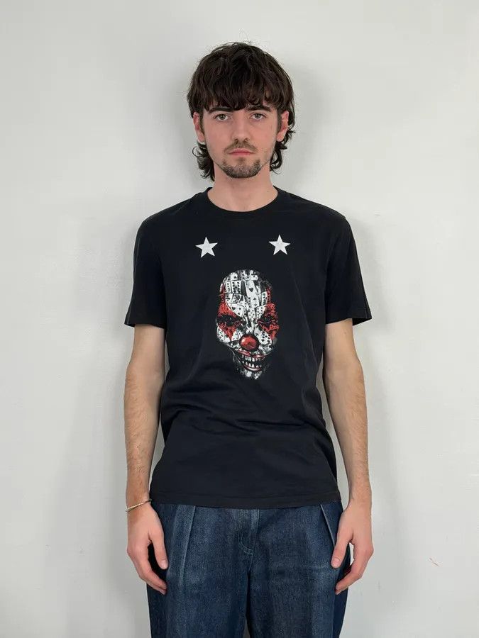 Givenchy SS2011 Givenchy Black Clown T-Shirt by Riccardo Tisci Size US M / EU 48-50 / 2 - 2 Thumbnail