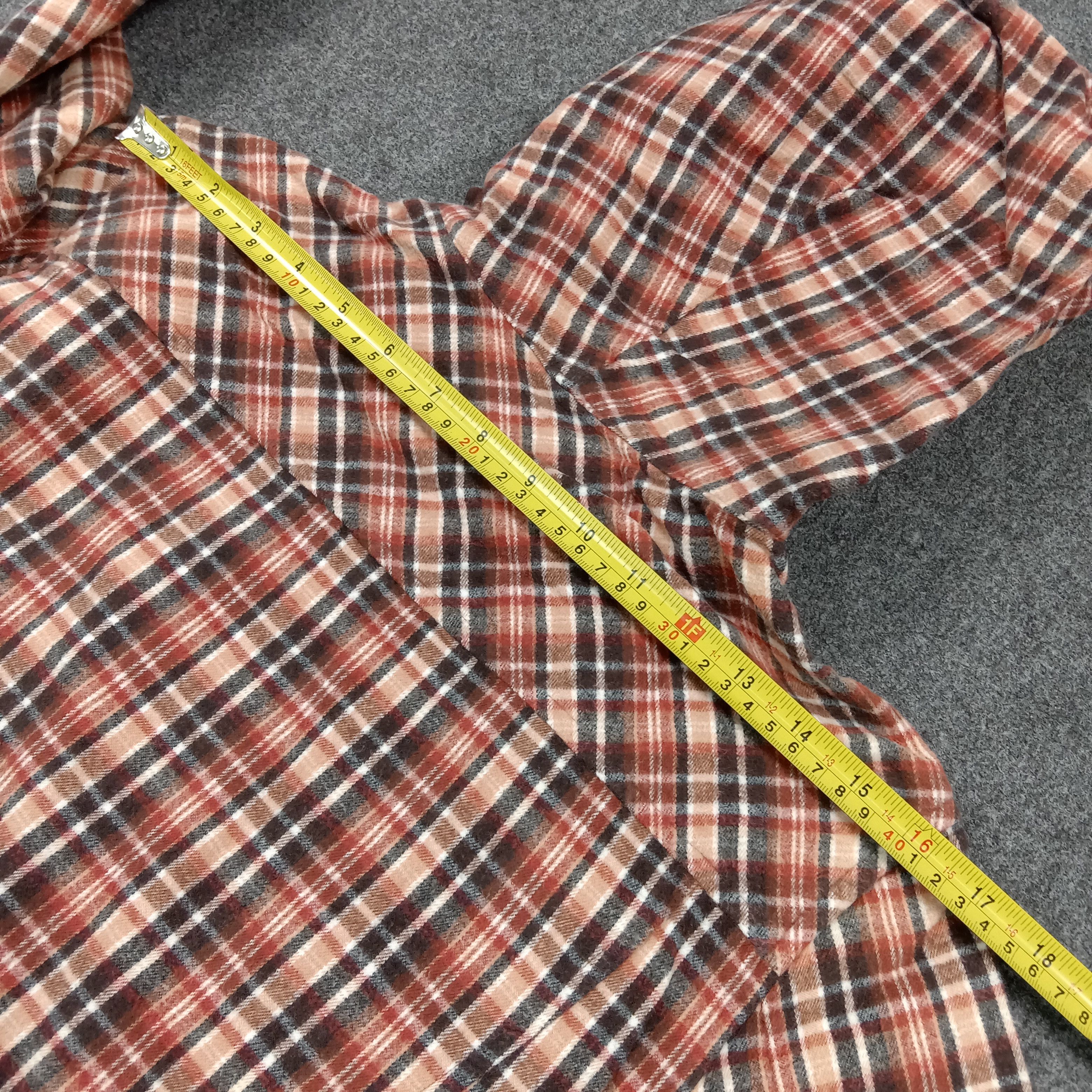 Schlussel SCHLÜSSEL Japanese Brand Grunge Flannel Jacket C283N16 Size US XS / EU 42 / 0 - 7 Thumbnail