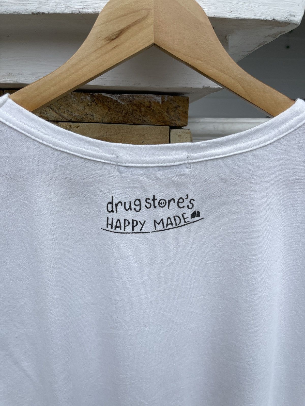 Vintage Last Drop🔥Rare🔥Vintage Drug Store’s Big Pig Logo T sHirt Size US L / EU 52-54 / 3 - 4 Thumbnail