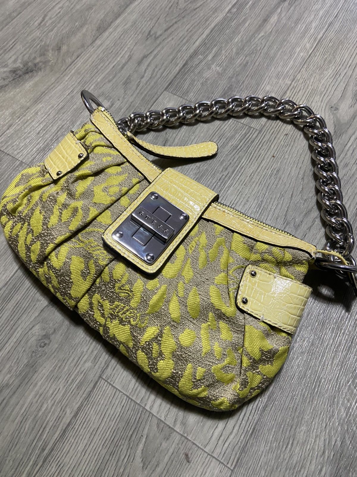Guess Vintage GUESS Y2K Mini Shoulder Bag Leopard Print Size ONE SIZE - 6 Thumbnail