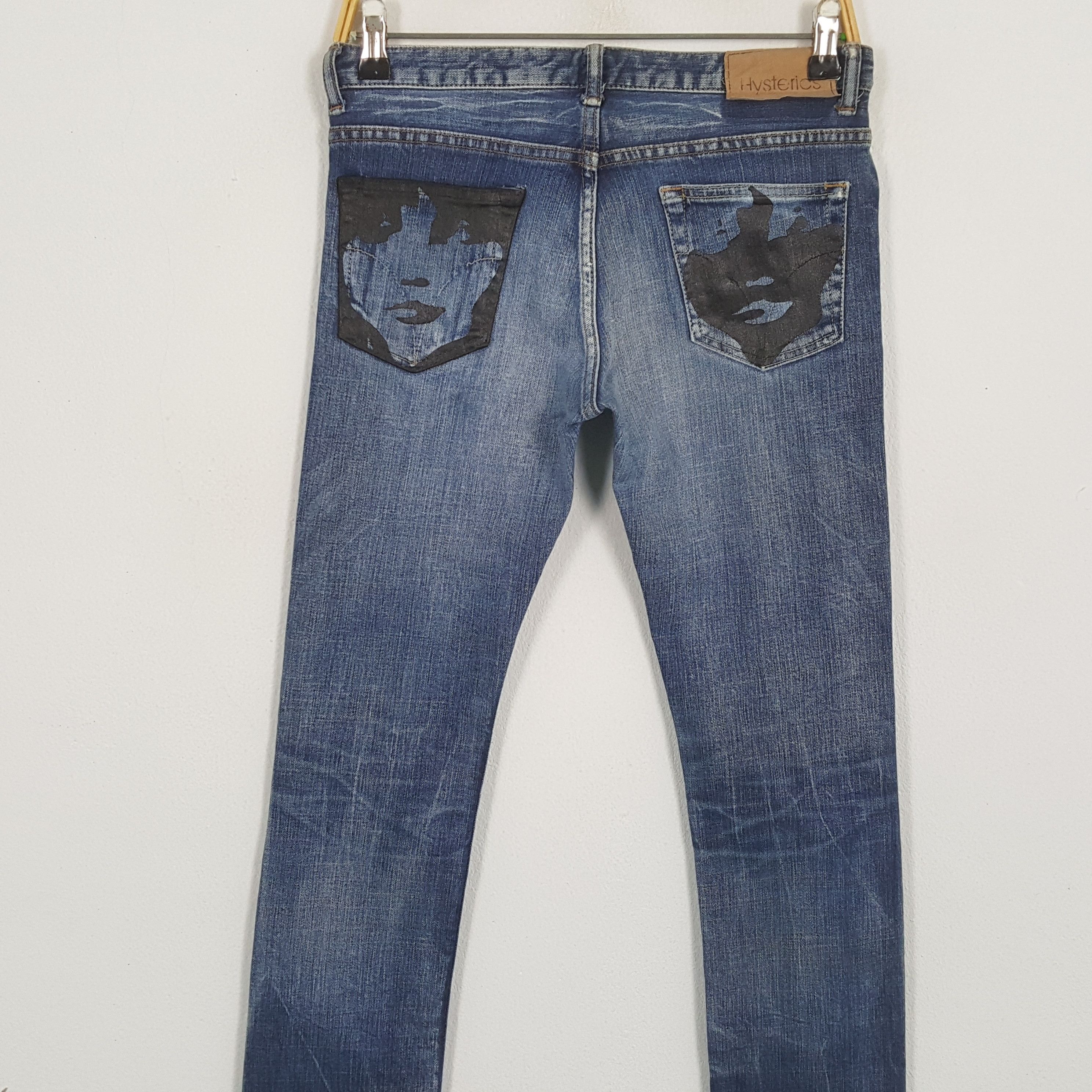 Hysteric Glamour × Japanese Brand × Vintage Vintage HYSTERIC GLAMOUR Japanese Brand Skinny Jeans Size 30" / US 8 / IT 44 - 2 Thumbnail