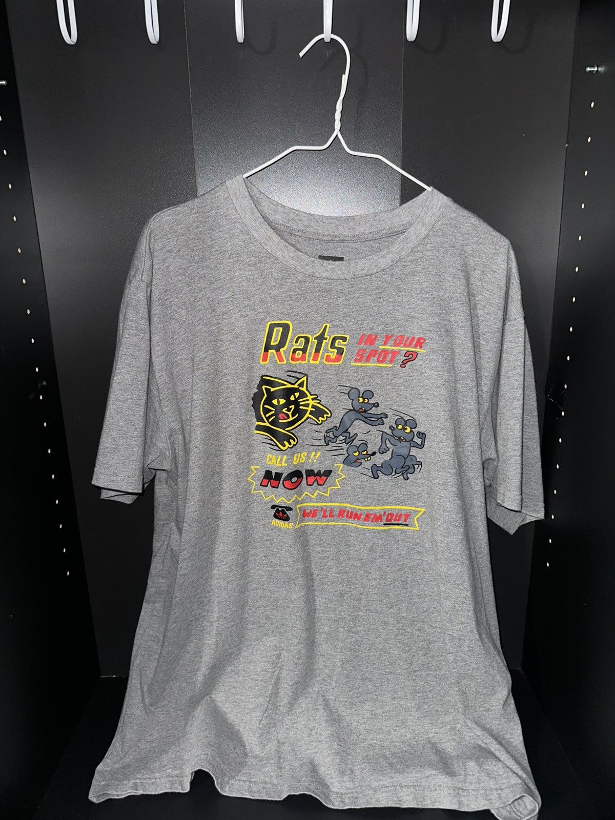 Adidas Adidas Rats Tee Size US XL / EU 56 / 4 - 1 Thumbnail