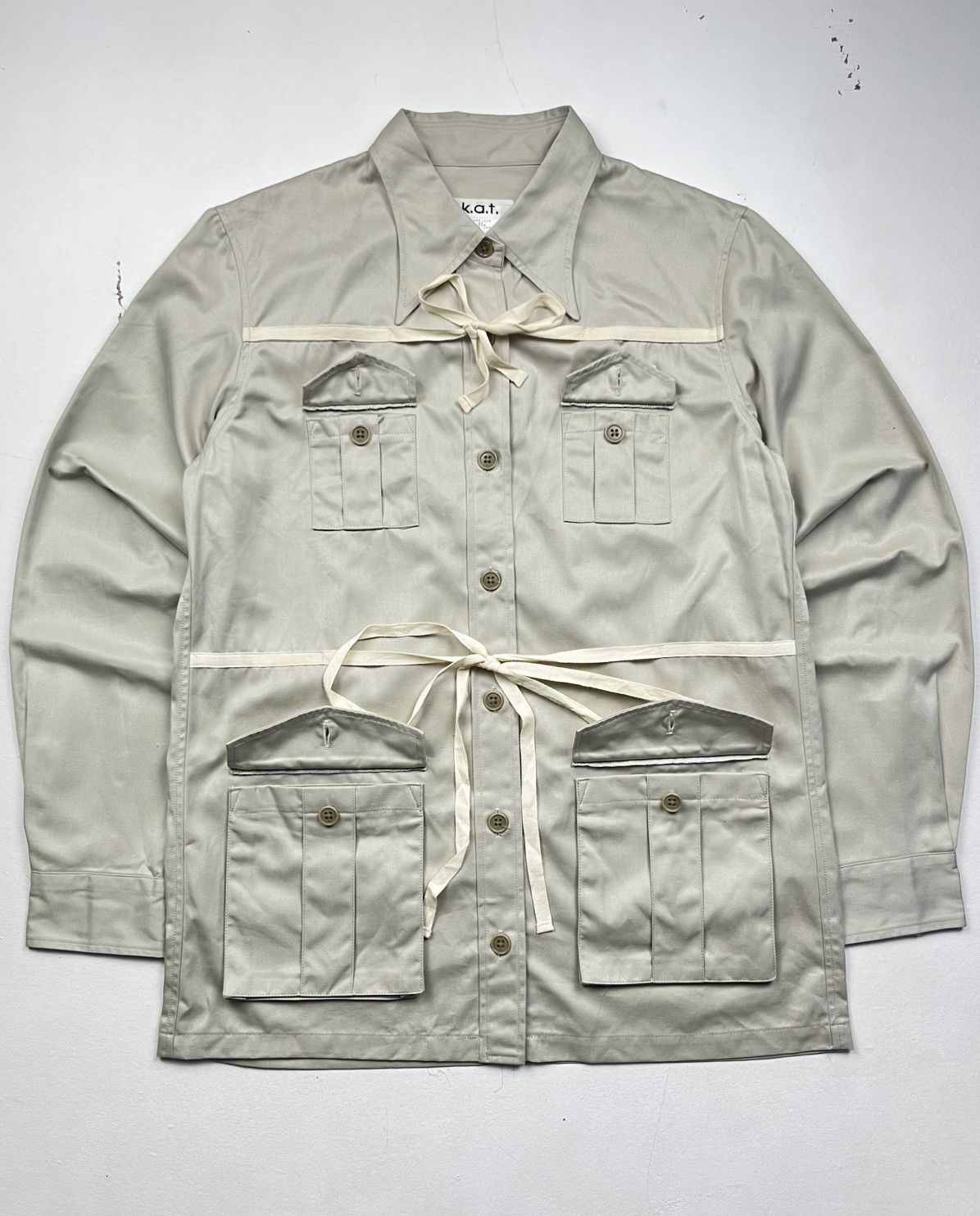 Other K.A.T. Utility Tie Detail Shirt Jacket Size US M / EU 48-50 / 2 - 5 Thumbnail