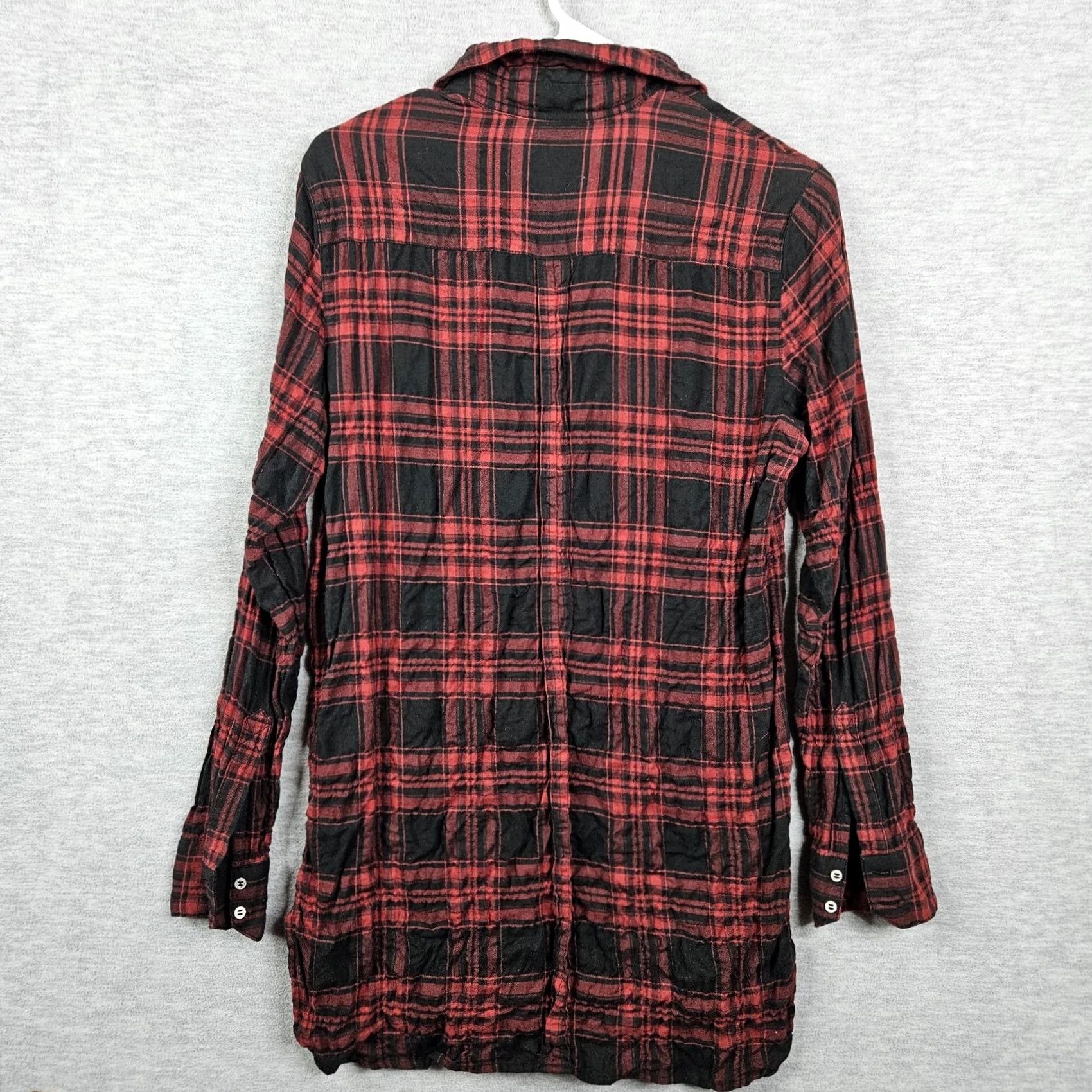Rag & Bone Rag & Bone/Jean Women's Button Up Long Sleeve Plaid Shirt XS Multicolor Casual Shirt Womens XS Plaid Button-Up"} Size XS / US 0-2 / IT 36-38 - 2 Thumbnail