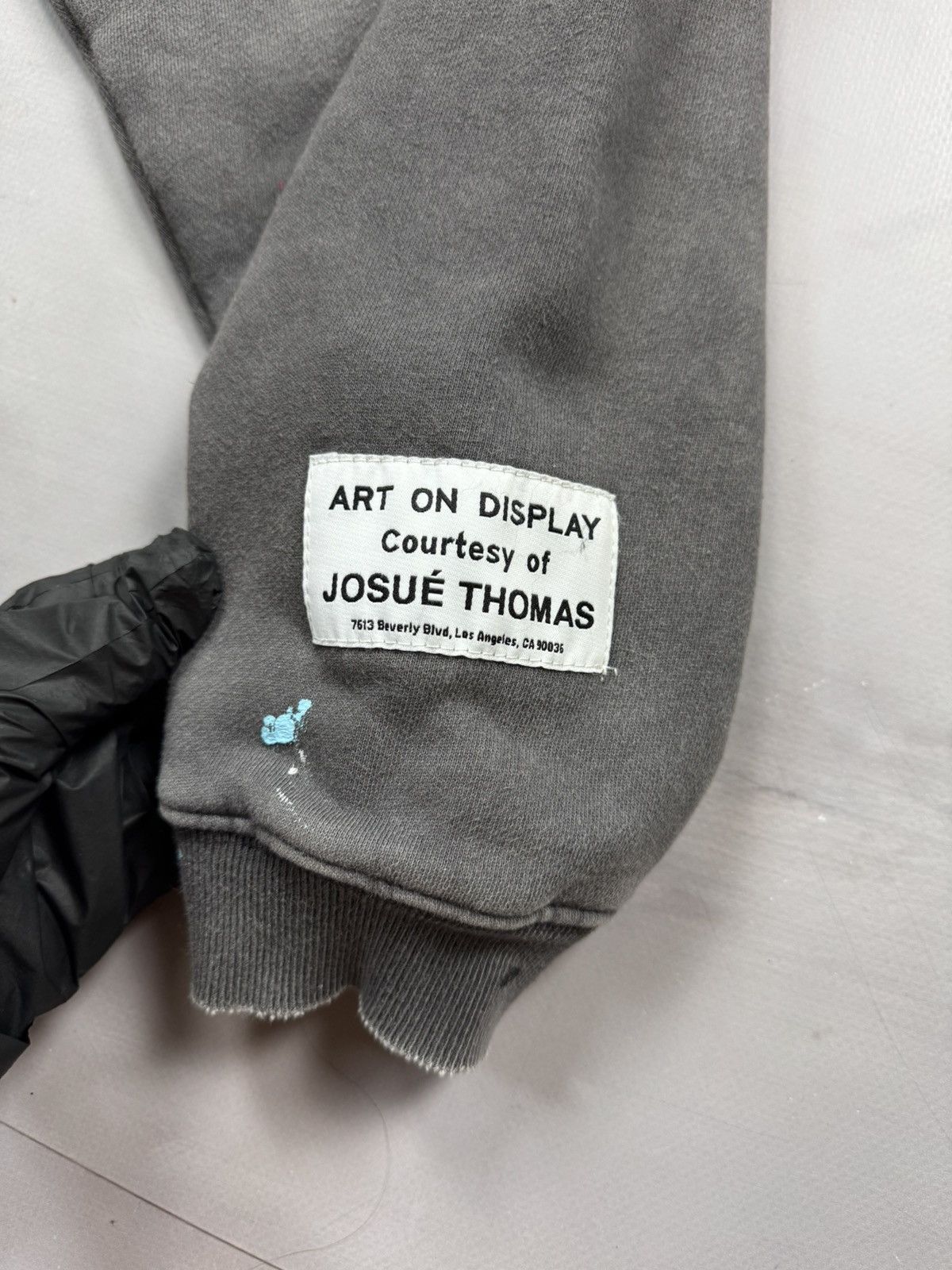 Gallery Dept. Gallery Dept ATK Logo Distressed Hoodie(Grey/L) Size US L / EU 52-54 / 3 - 10 Thumbnail