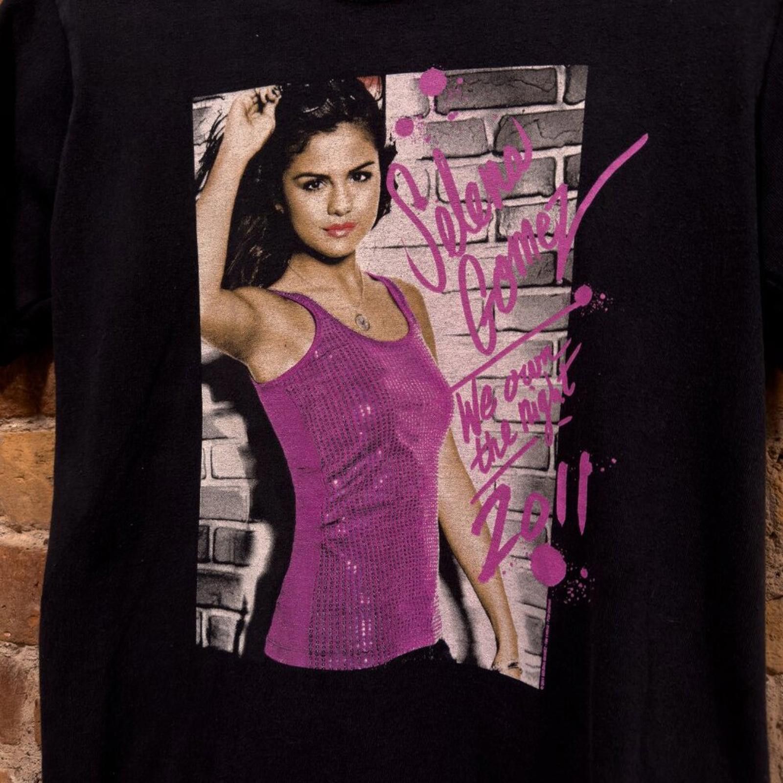 Anvil 2011 SELENA GOMEZ TOUR T-SHIRT Size M / US 6-8 / IT 42-44 - 6 Thumbnail