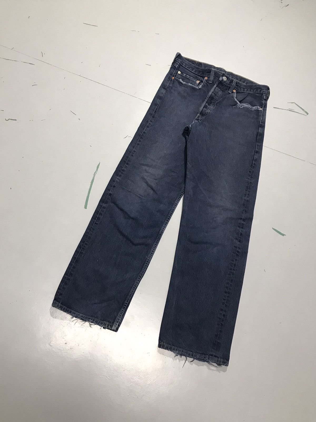 Levi's Vintage Levi’s buckle belt denim Size US 34 / EU 50 - 3 Thumbnail