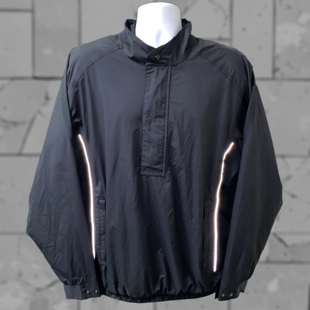 Footjoy FootJoy Jacket Golf Mens Black Polyester 1/2 Zip Pullover Size L Size US L / EU 52-54 / 3 - 1 Thumbnail