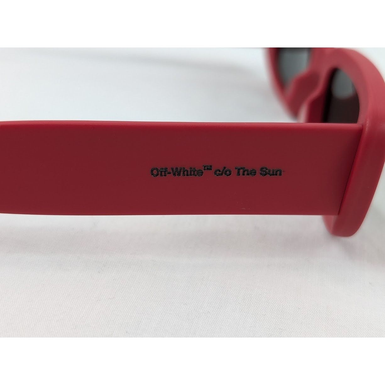 Off-White o1rshd1 Size: OS / Occhiali Da Sole Sunglasses in Red Size ONE SIZE - 5 Thumbnail