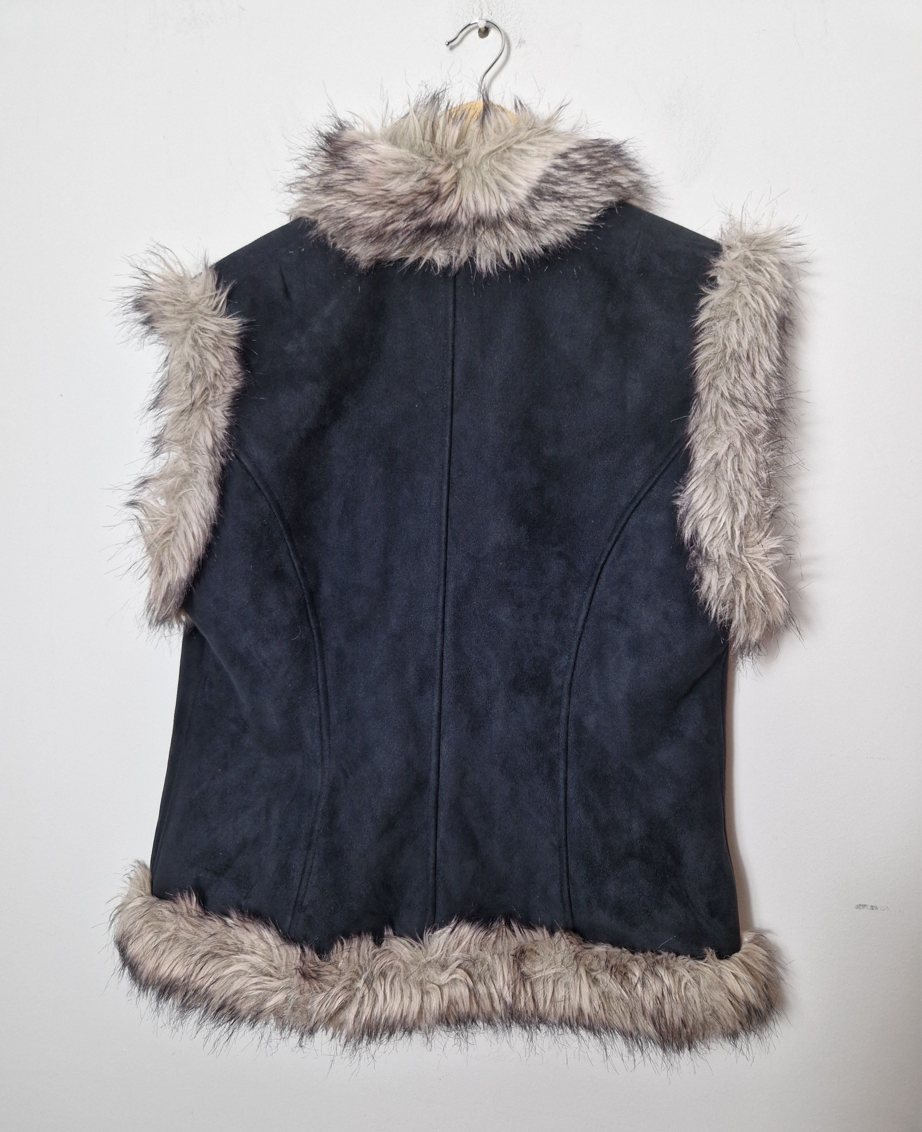 If Six Was Nine × Vintage vintage faux fur vest Size XL / US 12-14 / IT 48-50 - 7 Thumbnail