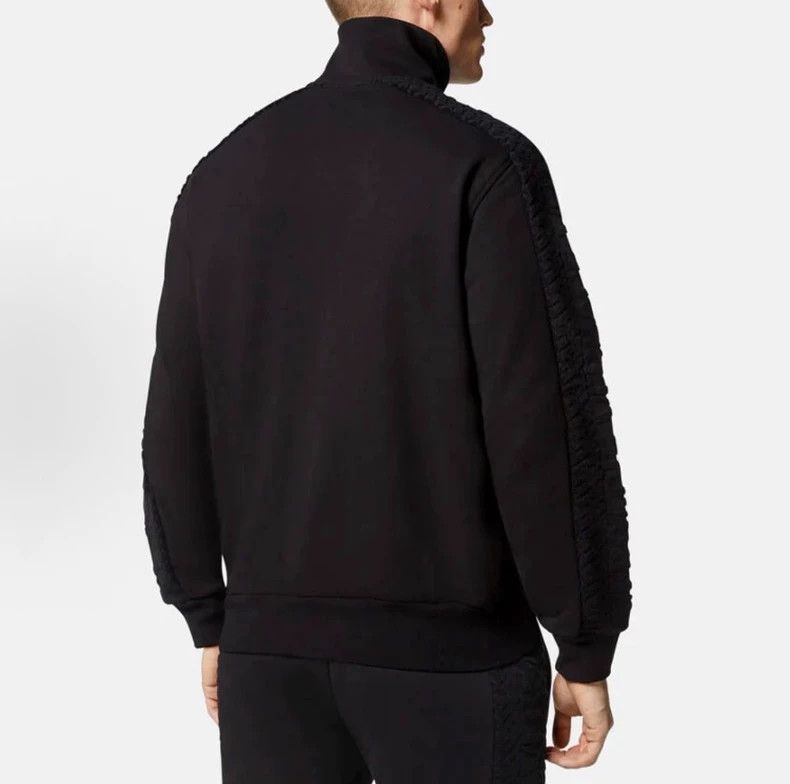 Versace Versace Black jacket and sweatshirt Size US XL / EU 56 / 4 - 2 Thumbnail
