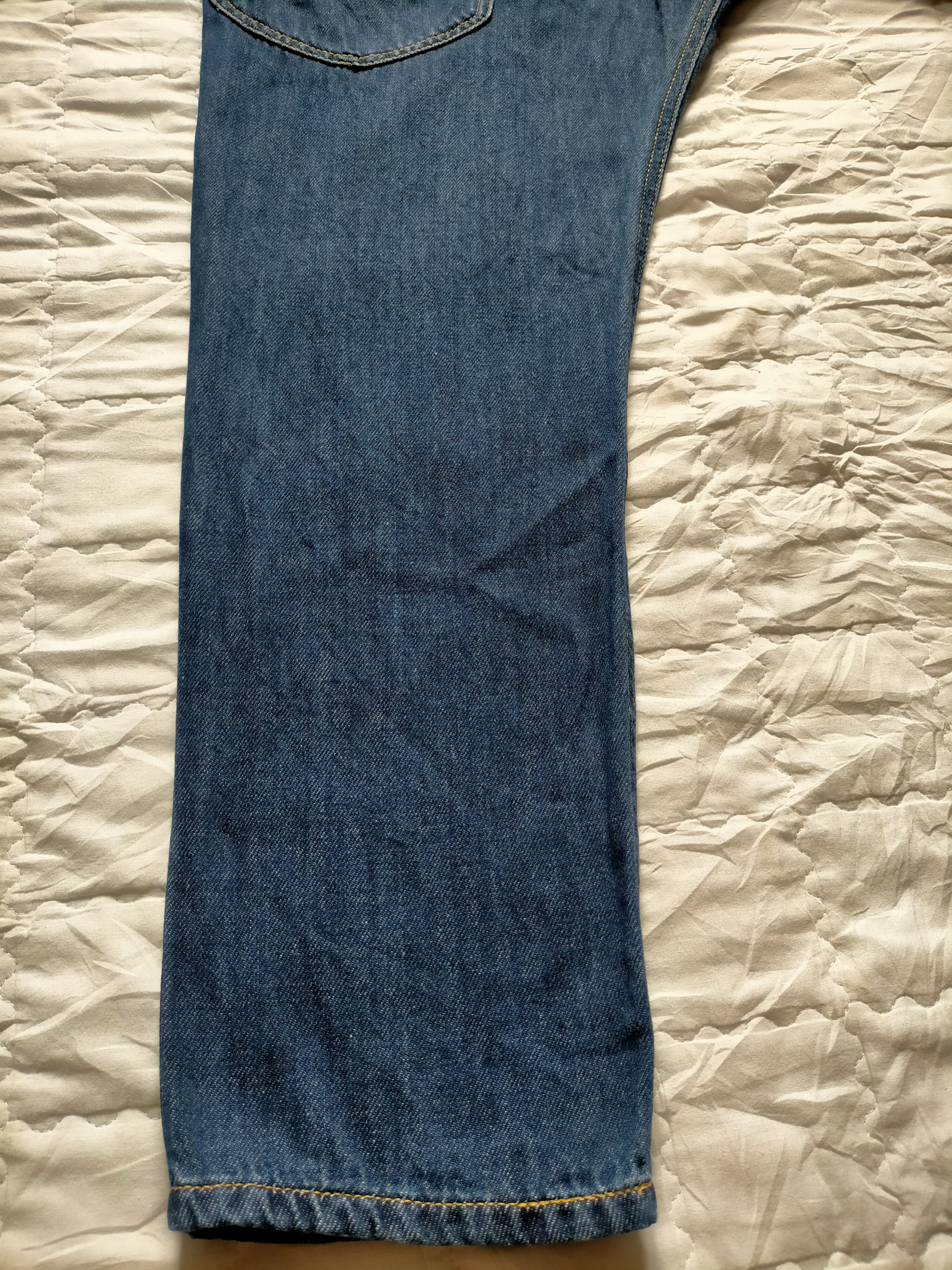 Issey Miyake × Lee × mercibeaucoup Lee x Mercibeaucop Issey Miyake Drop Cropth Denim Jeans Size US 32 / EU 48 - 6 Thumbnail