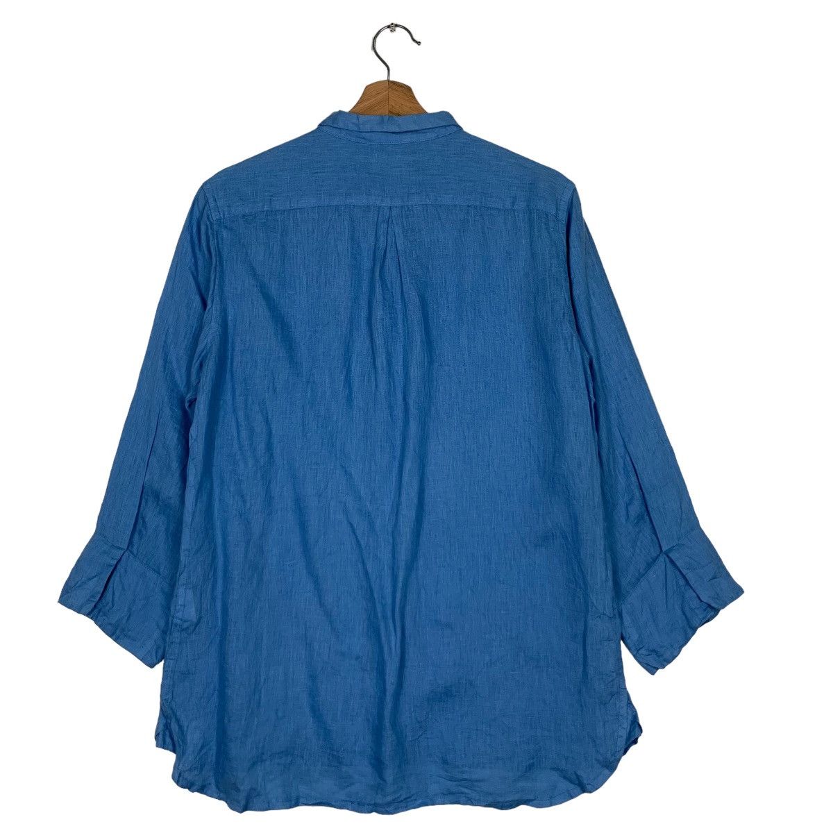 Beams Plus BEAMS Linen Button Up Shirt #0216-C10 Size US M / EU 48-50 / 2 - 8 Thumbnail