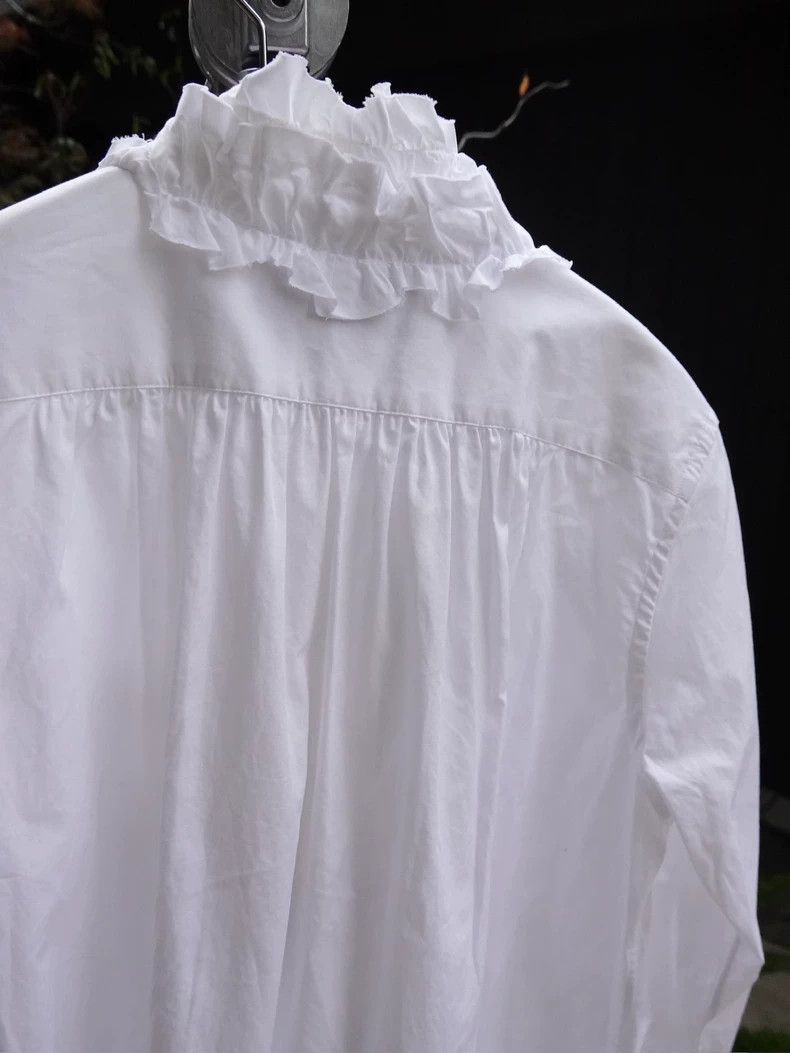 Comme des Garcons Comme Des Garcons Shirt with lace collar Size S / US 4 / IT 40 - 5 Thumbnail