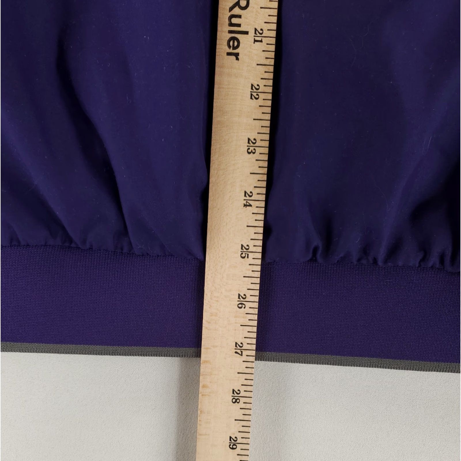 Vintage VINTAGE K State University Red Oak PullOver Windbreaker Jacket Purple XL Mens Size US XL / EU 56 / 4 - 6 Thumbnail