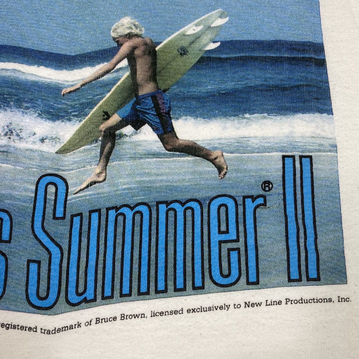 Vintage VINTAGE 90's THE ENDLESS SUMMER 2 MOVIE BY BRUCE BROWN TEE Size US M / EU 48-50 / 2 - 5 Thumbnail