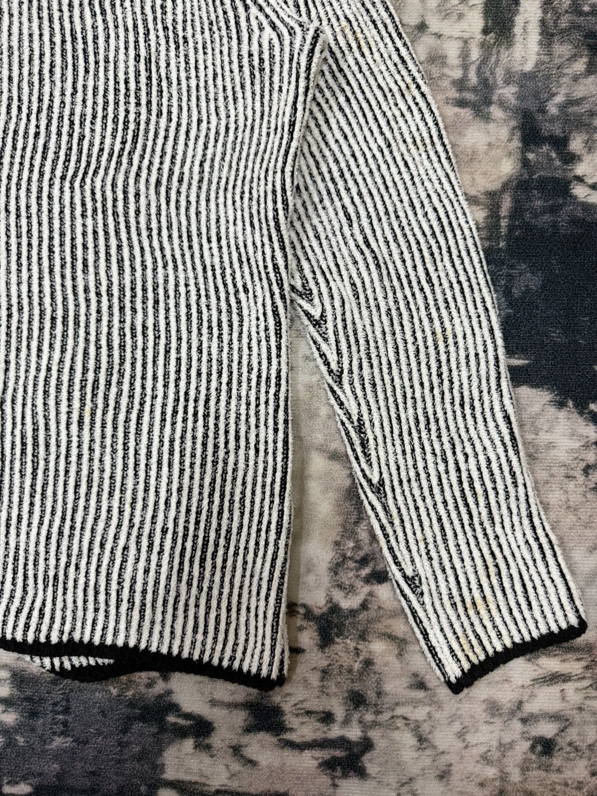 BIGI × Japanese Brand Men’s Bigi Knit Stripe Cardigan Size US S / EU 44-46 / 1 - 13 Thumbnail